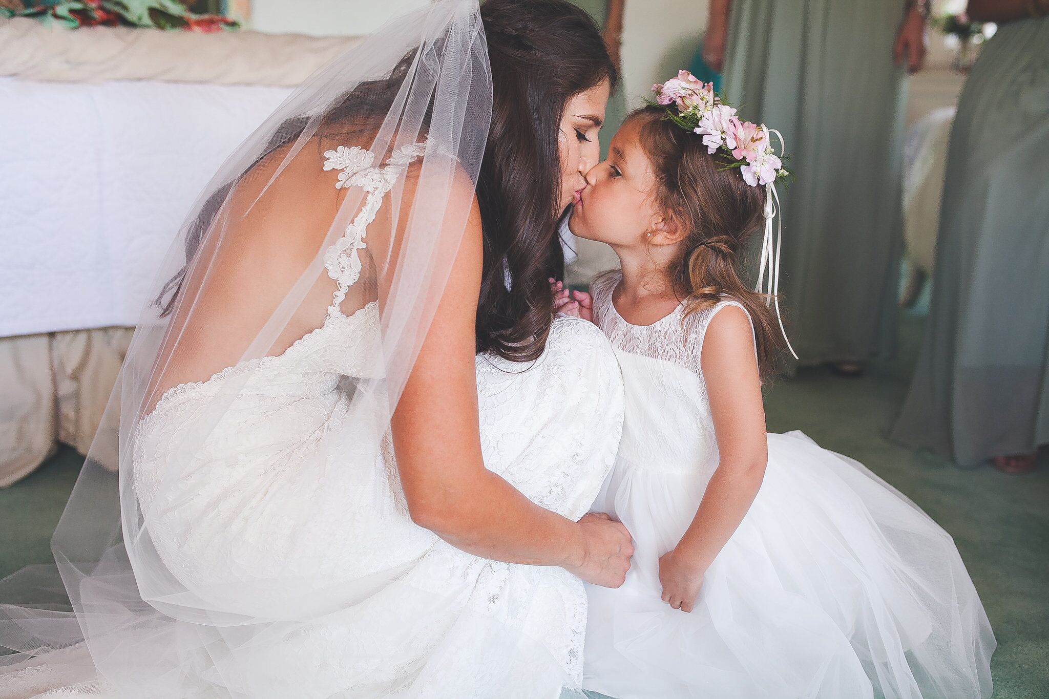 Rustic Ranch Wedding Flower Girl