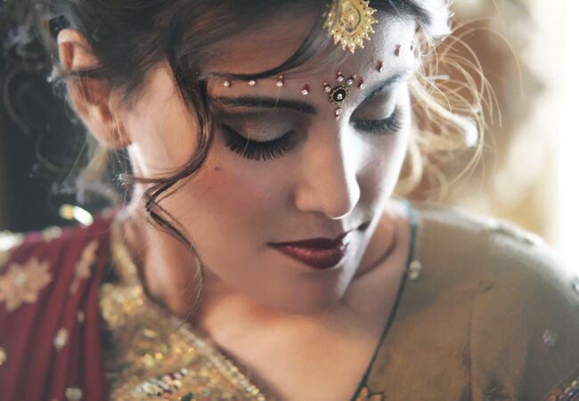 Indian Bridal Hair and Makeup Looks We Love