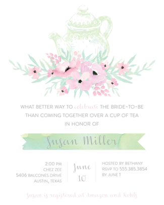 Bridal Shower Invitation Wording Etiquette 5