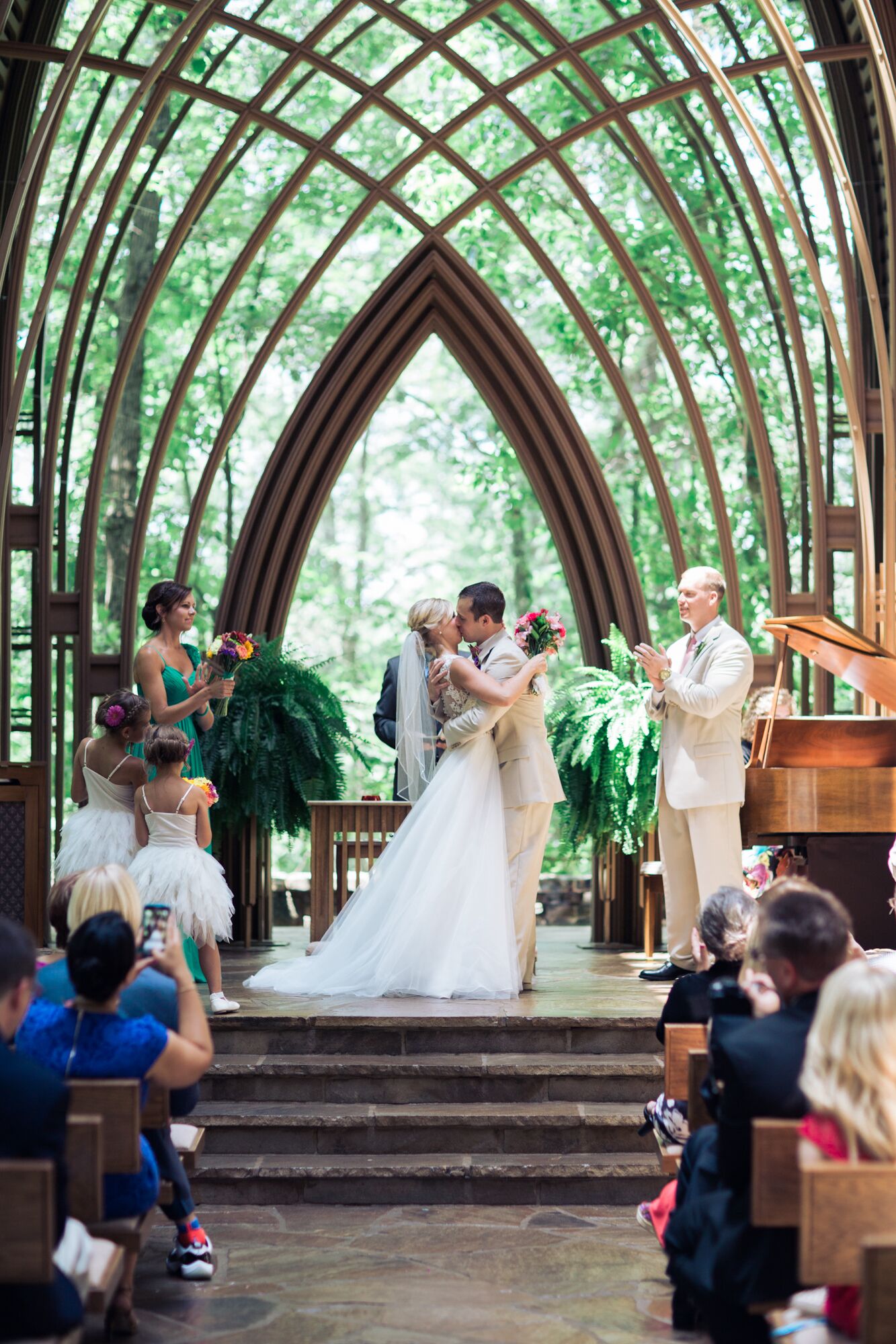 Mildred B Cooper Memorial Chapel Wedding Ceremony 