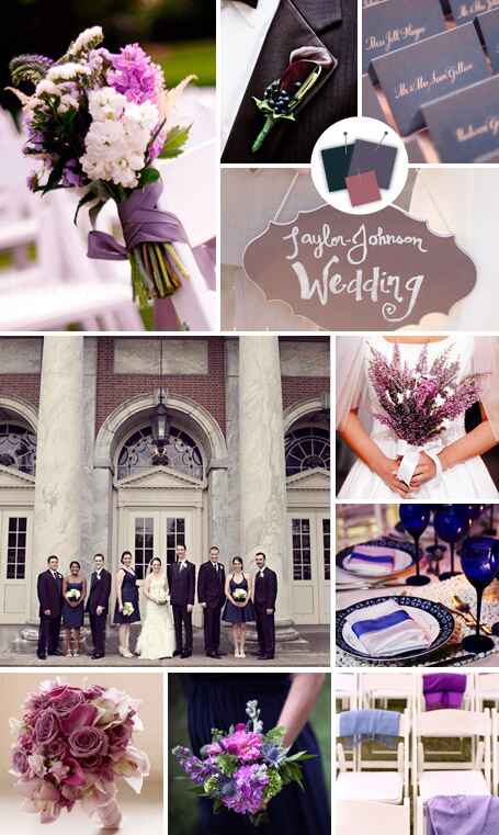 Wedding Colors: Vintage Wedding Color Palettes We Love