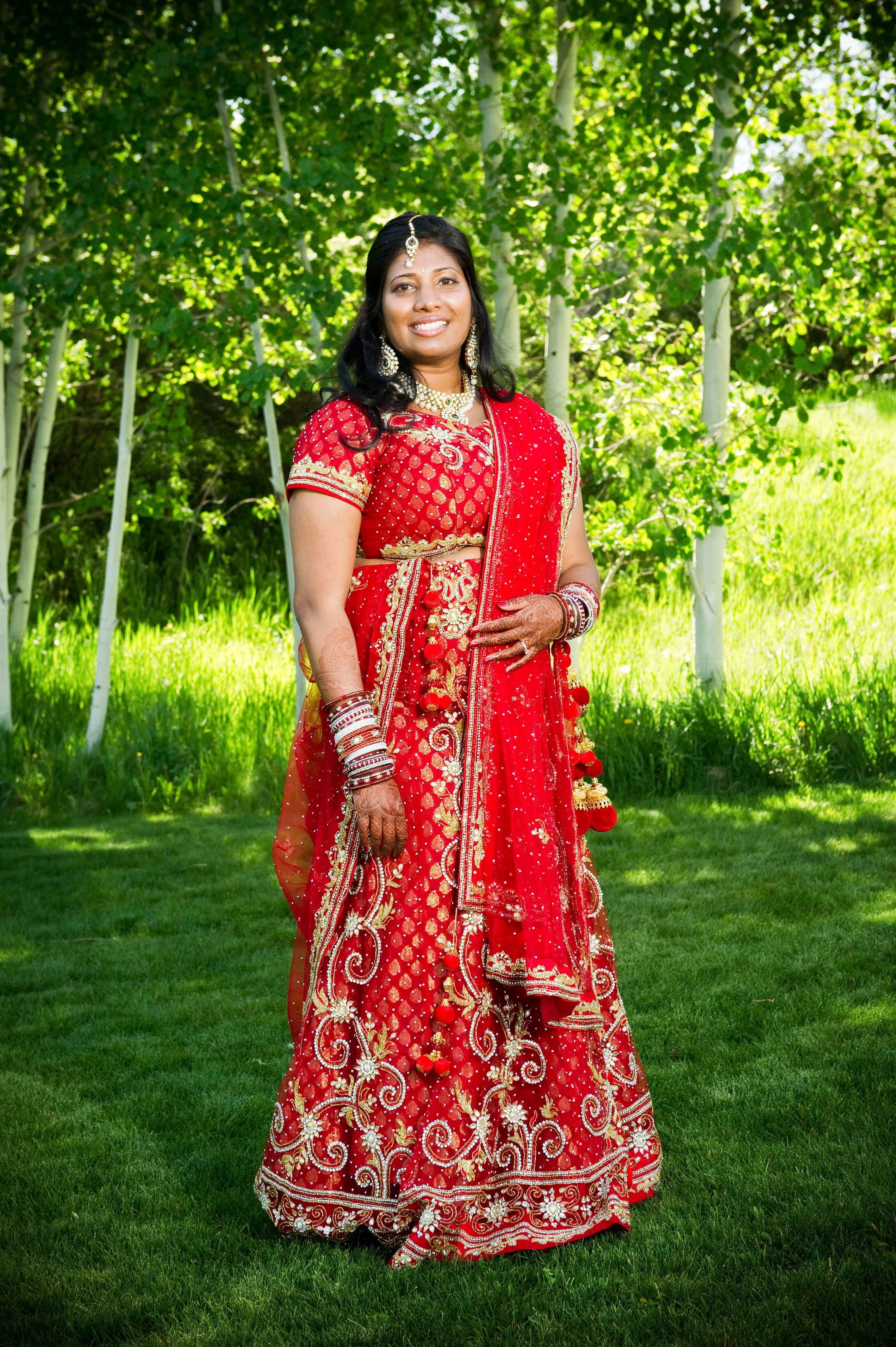 Sparkle in Summer Lengha for Indian Weddings