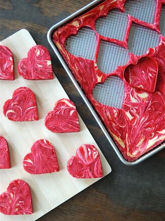 red velvet desserts for valentine's day