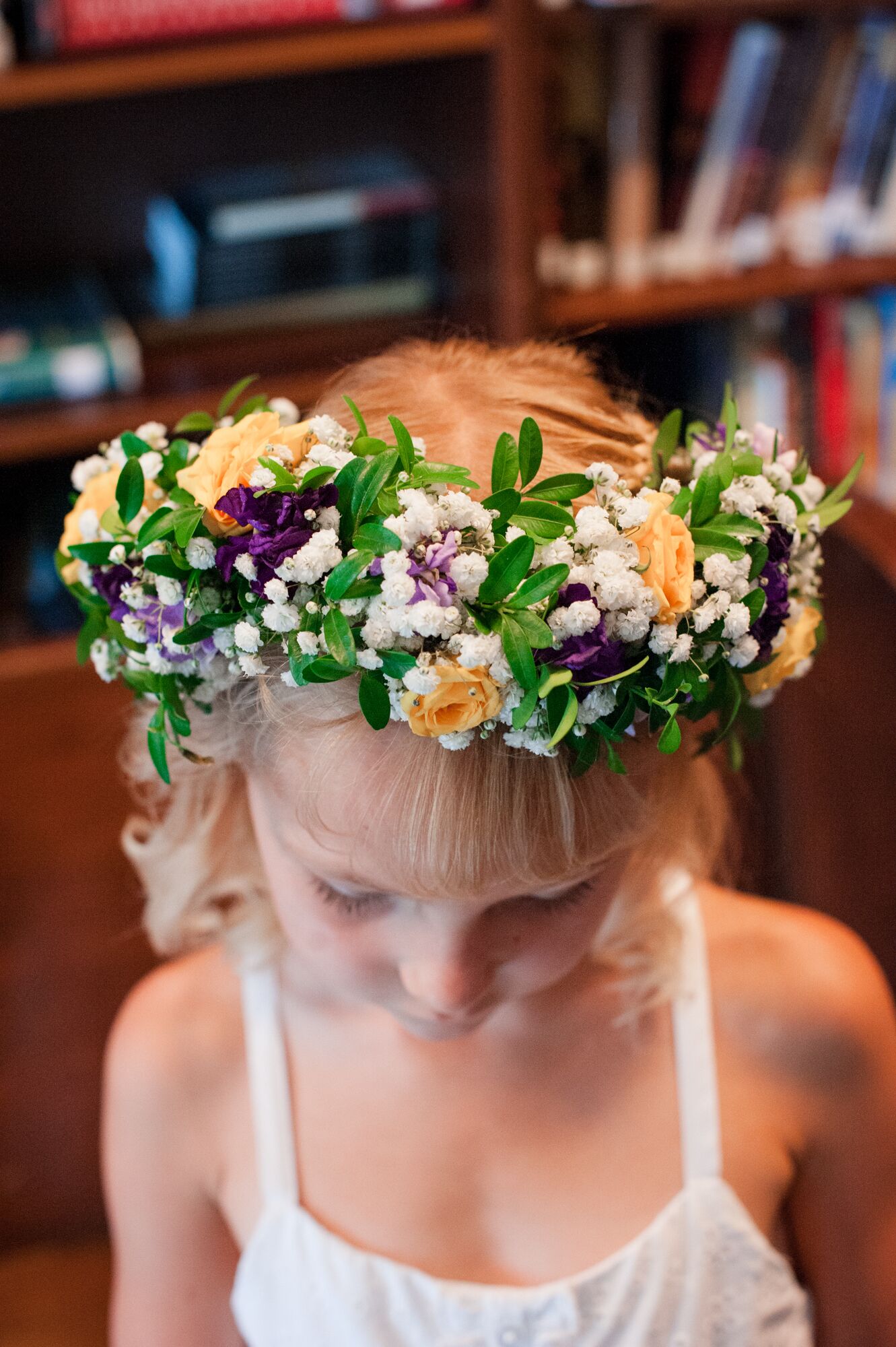 Flower Girl Rose Flower Crown