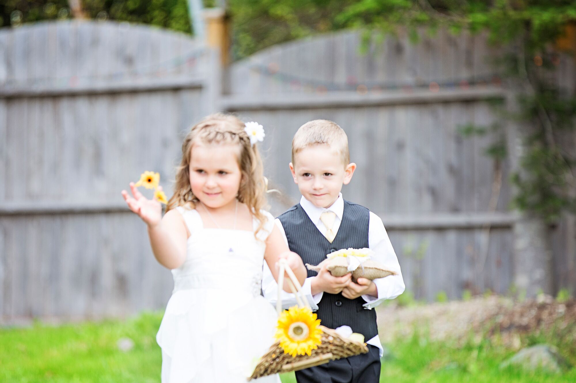 Sunflower 2024 flower girl