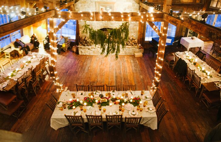 A Bohemian Winter Wedding  at Thorpewood in Thurmont  Maryland 
