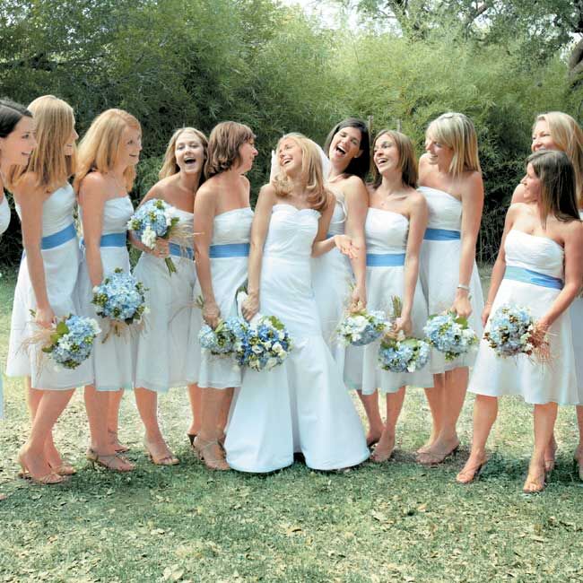 white cotton sundress wedding