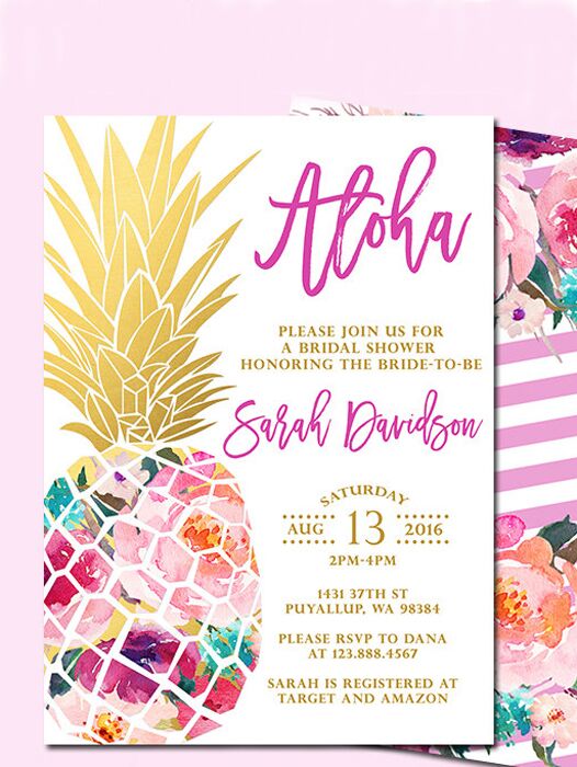 Printable Bridal Shower Invitations You Can Diy