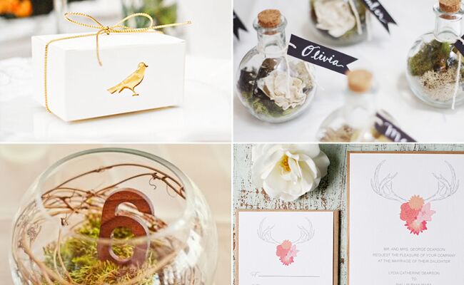 8 Simple Diy Projects For A Woodland Wedding