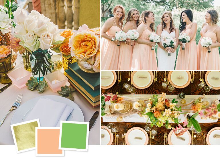 Unexpected wedding color combos that totally work