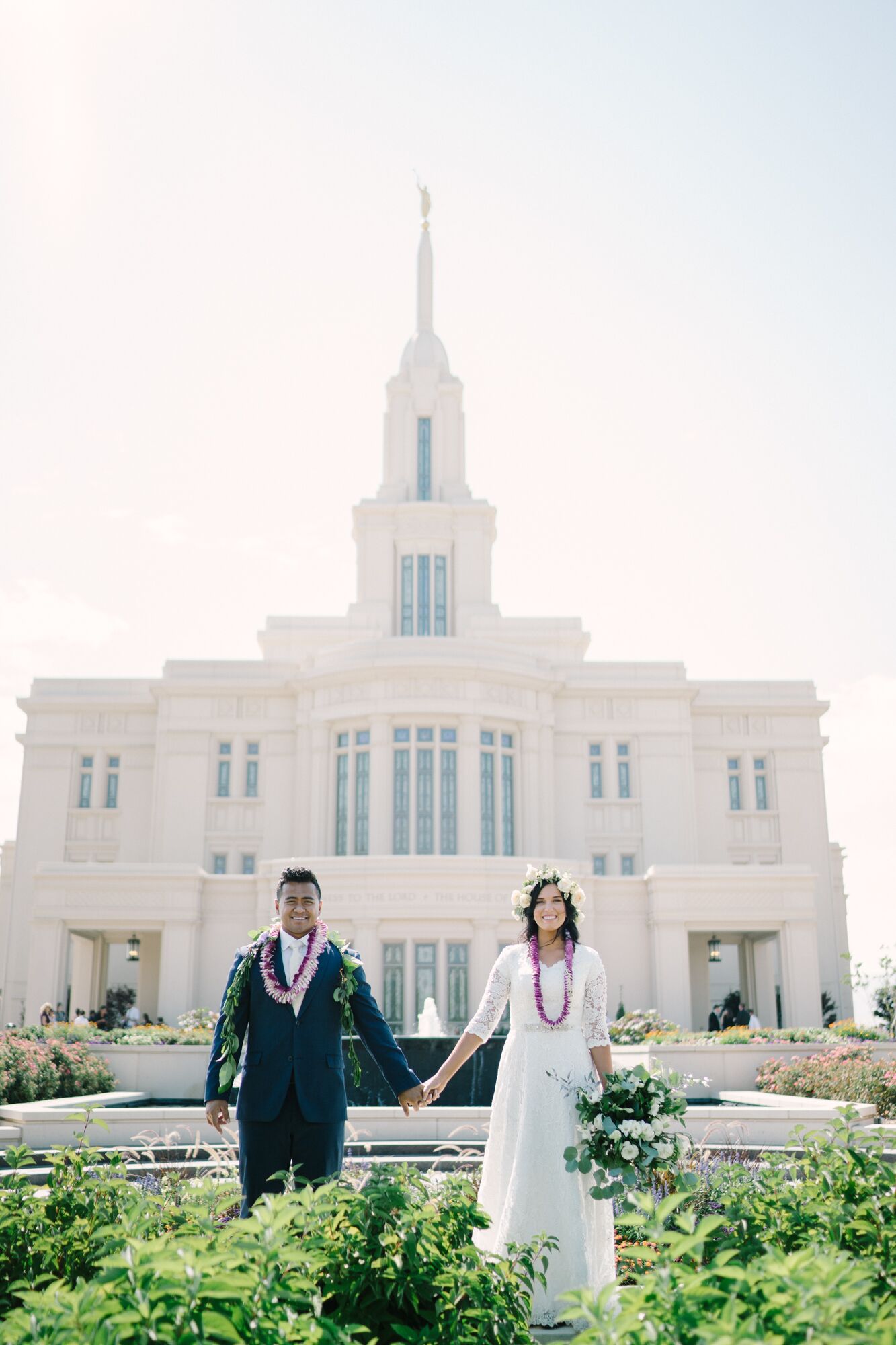 A Mountain Chic Multicultural Polynesian Wedding  at Quiet 