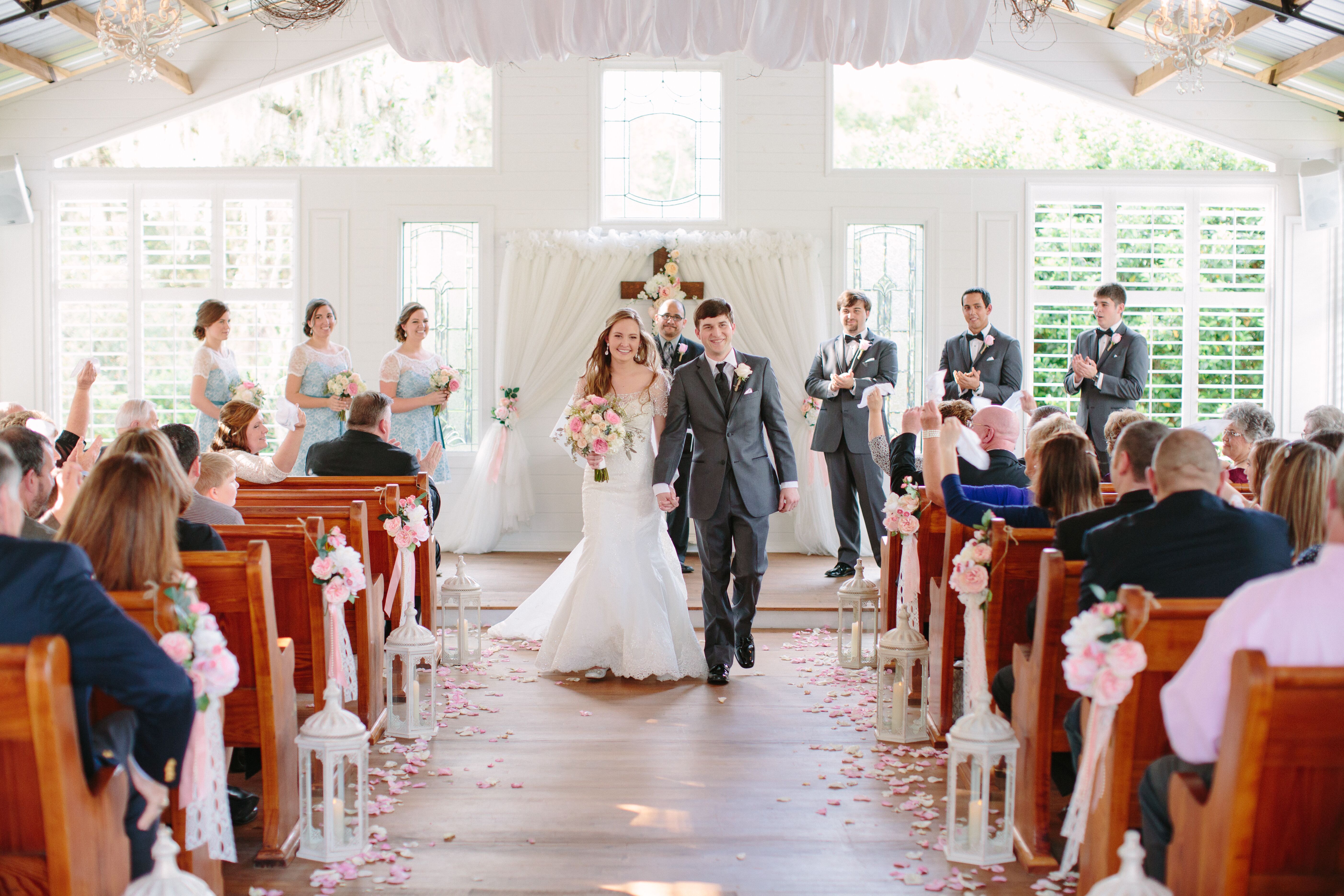 Elegant Ranch Wedding Ceremony