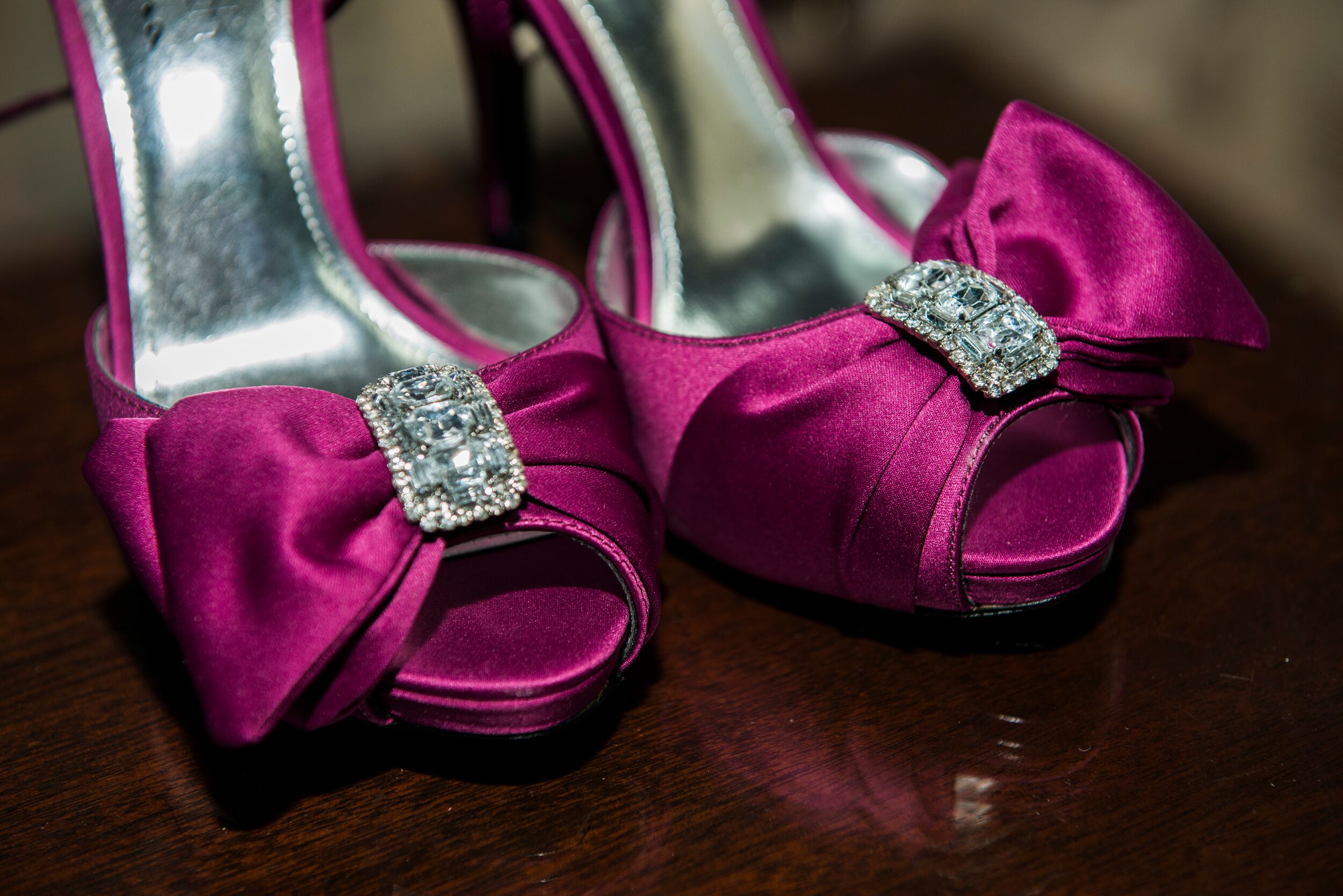 Sangria Purple Bridal Shoes