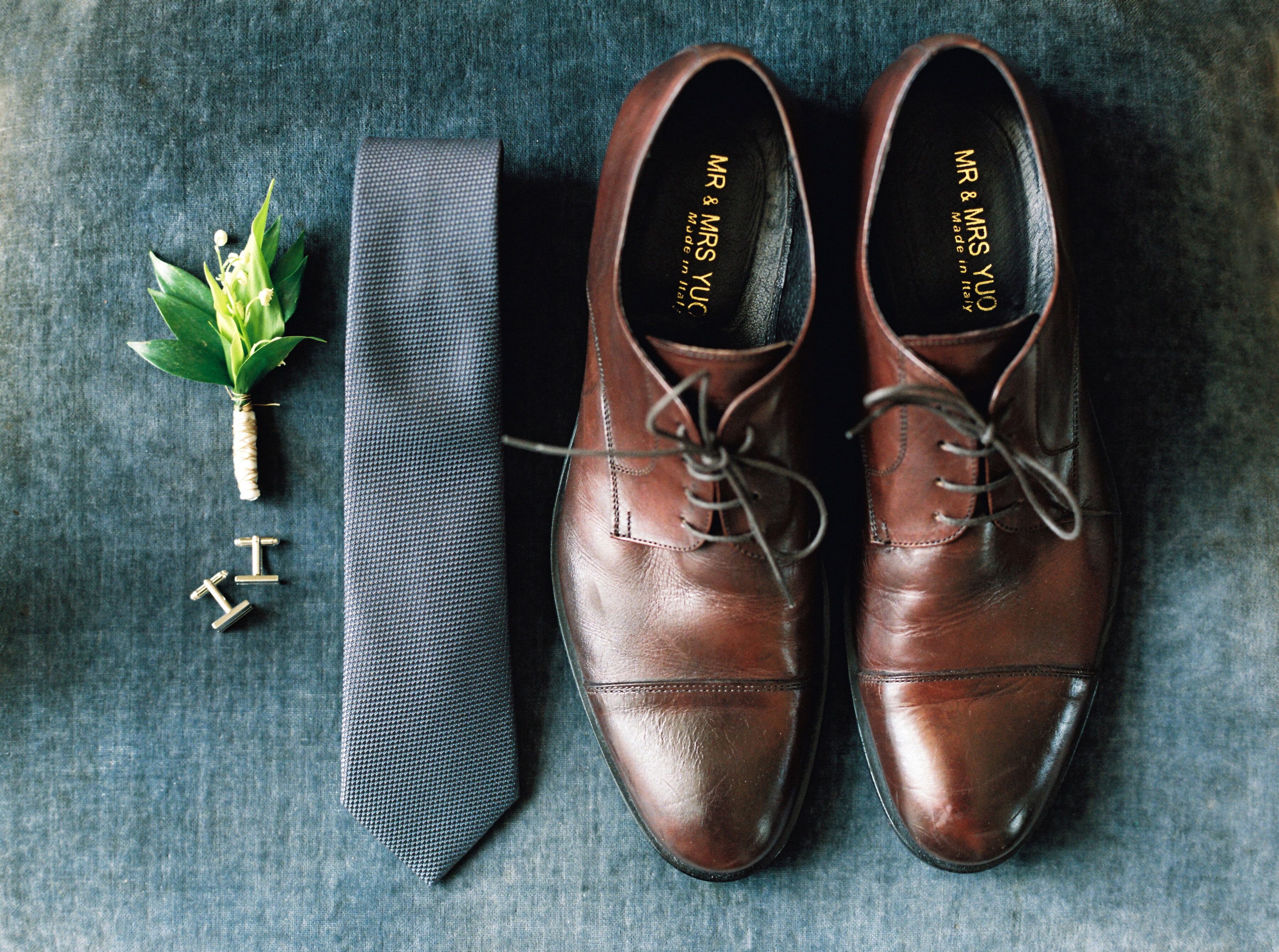 Classic Brown Oxfords