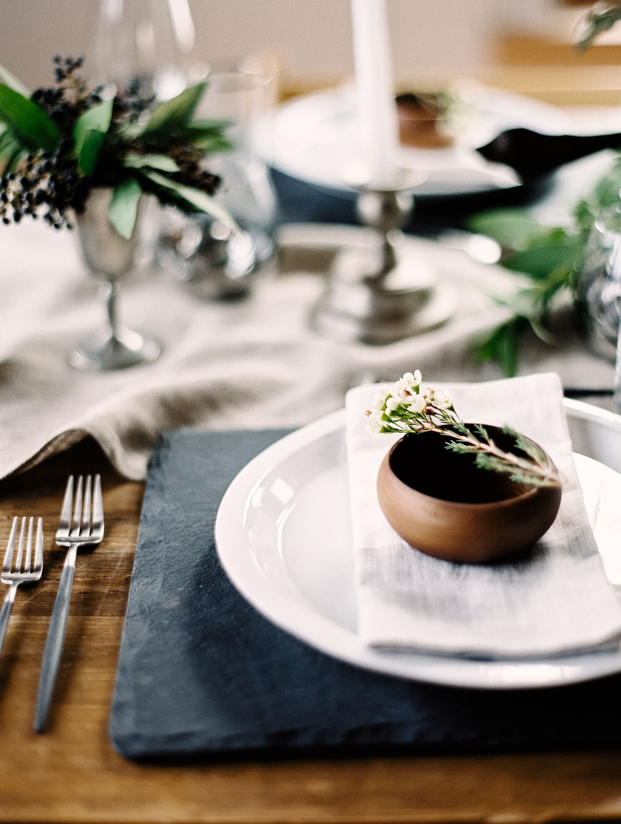 Rustic Table Settings