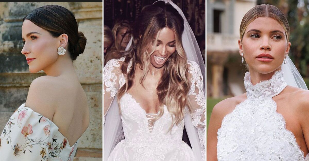 The Most Beautiful Celebrity Wedding Hairstyles of All Time