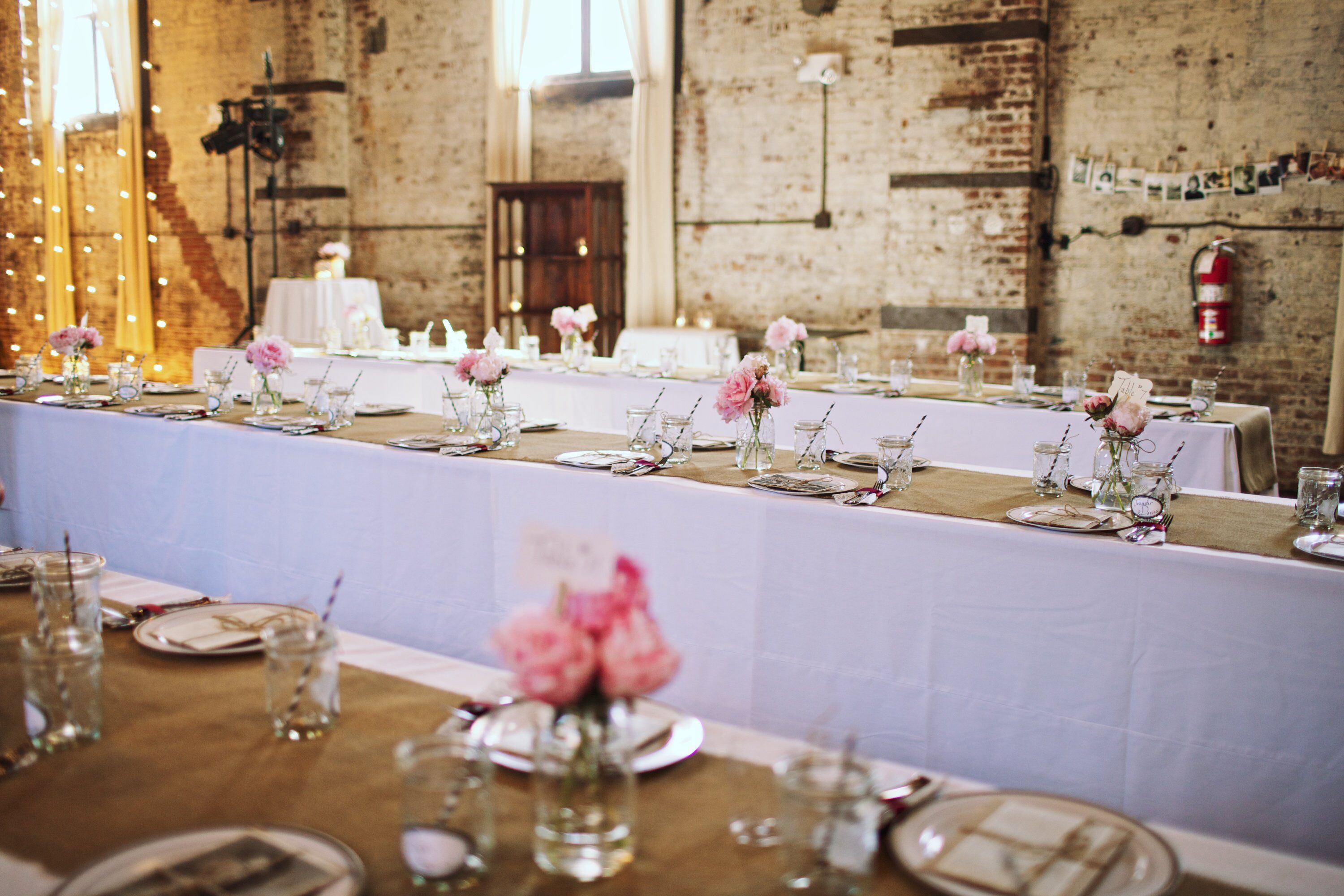 Rustic Reception Decor