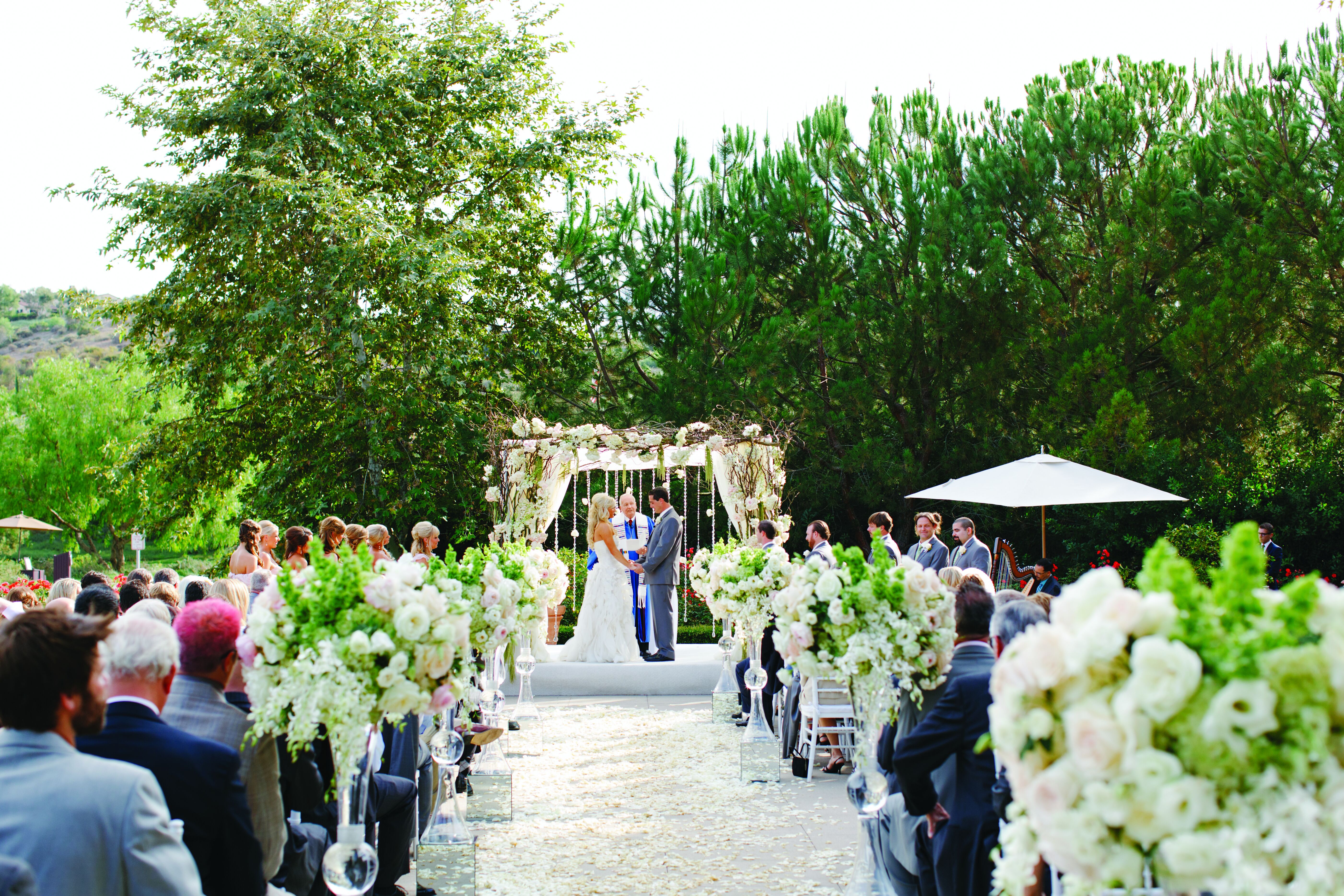 Shady Canyon Golf Club Outdoor Ceremony Site