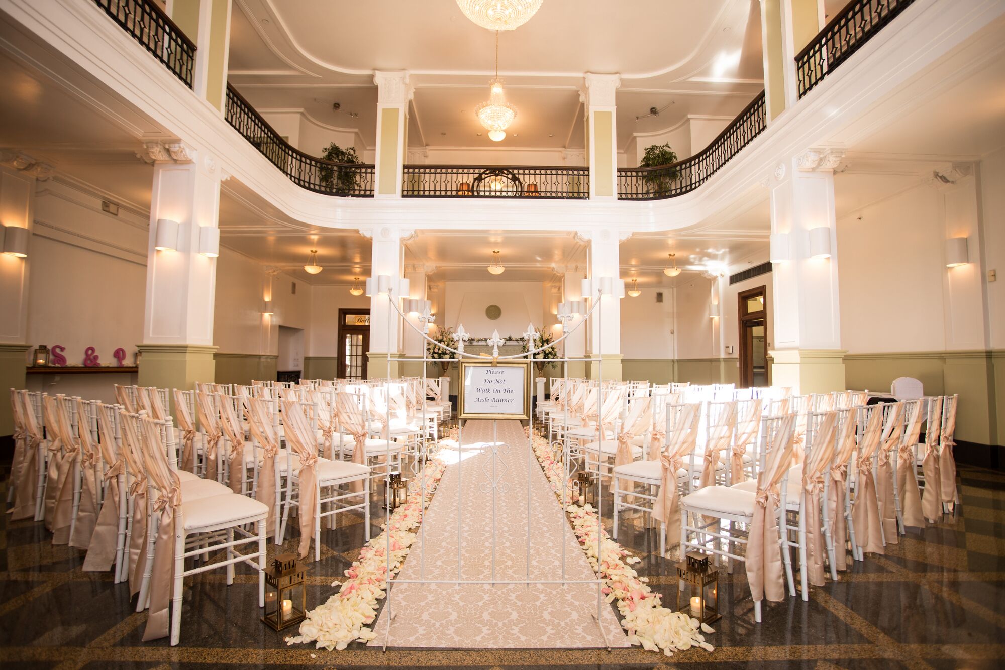 Ivory Elegant Ballroom Ceremony Venue