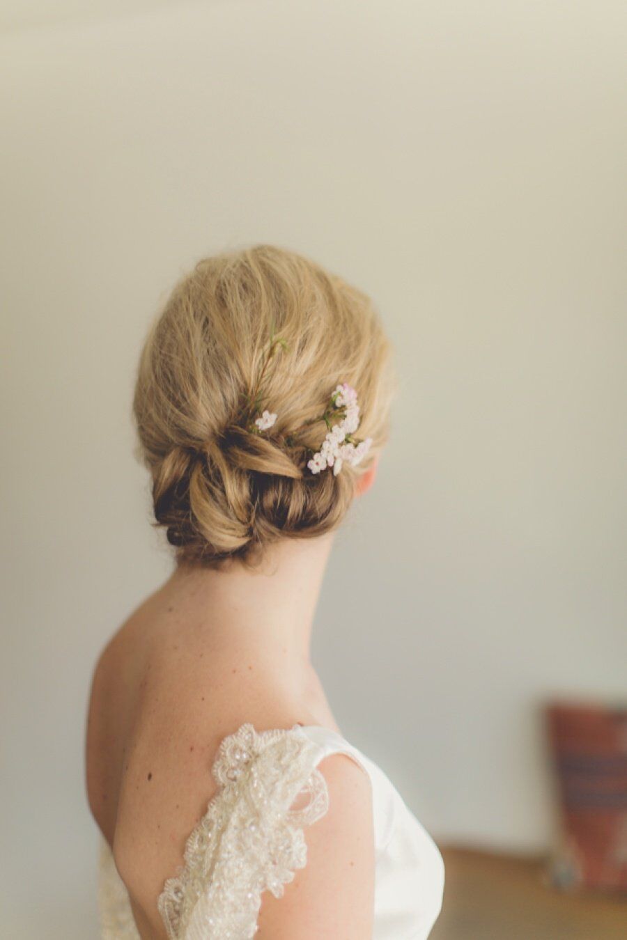 Simple Bridal Updo