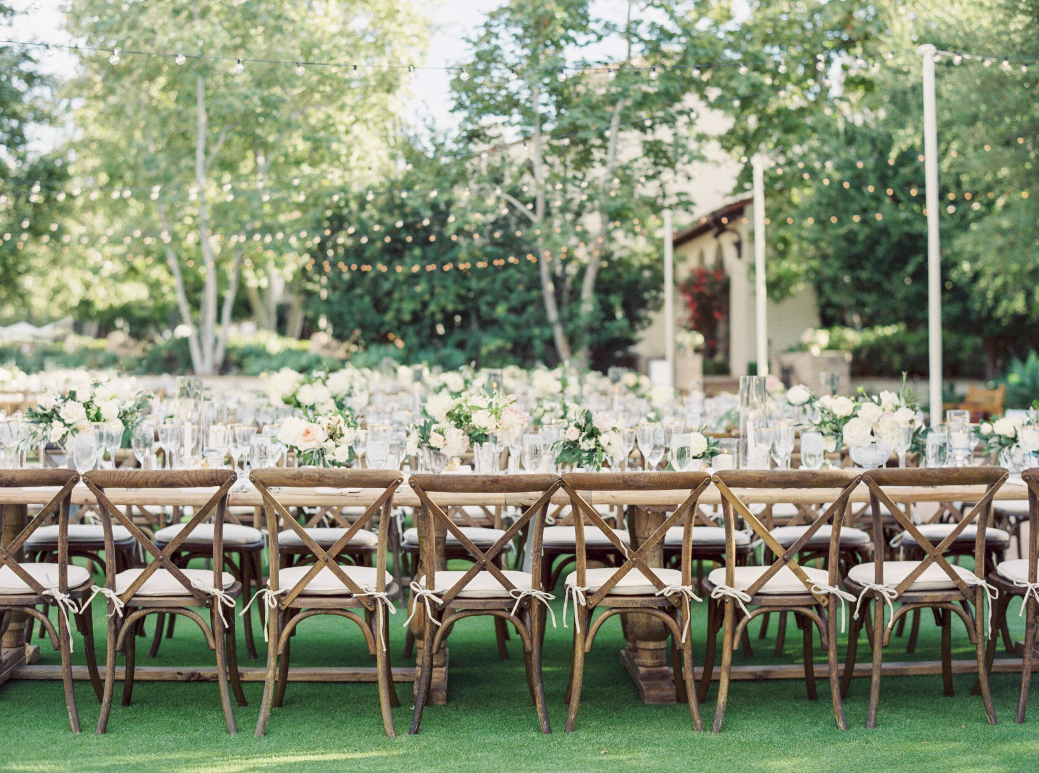 Rustic Earth Tone Reception Decorations