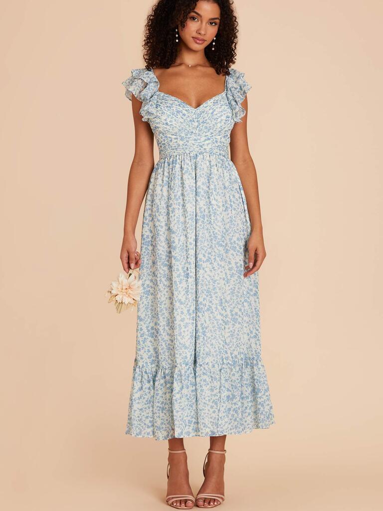 princess polly baby blue dress Floral Bridesmaid Dresses – Show Me Your Mumu
