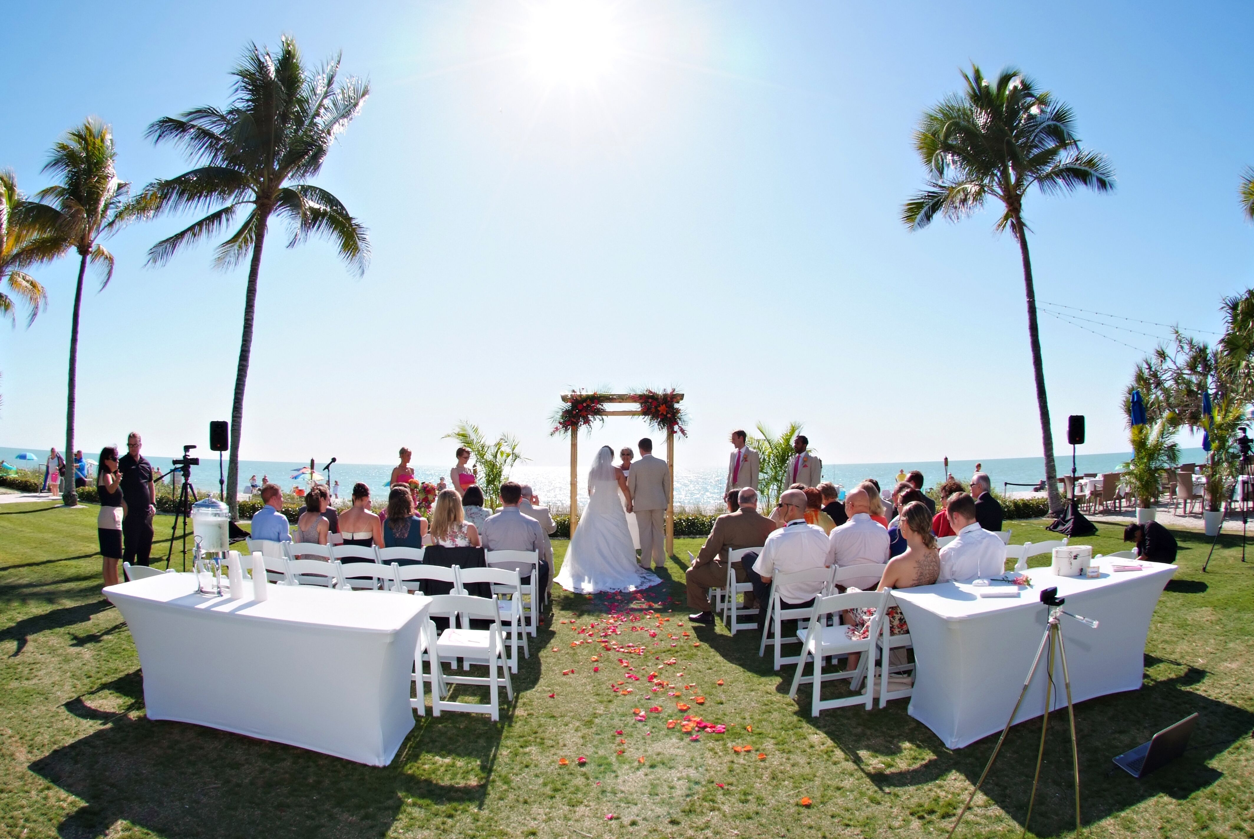 Loren and Chris’s Outdoor Naples, Florida Ceremony