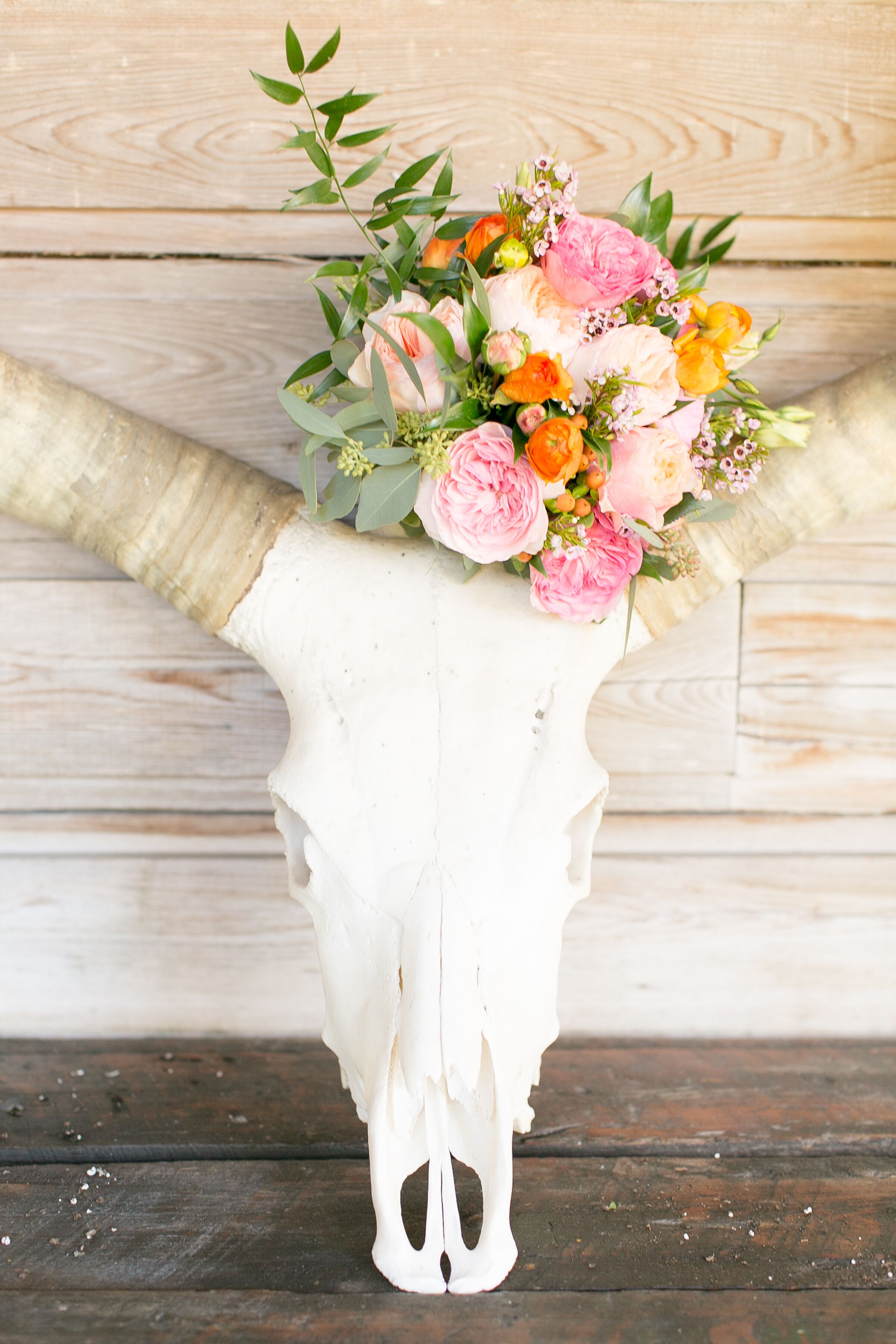 Natural Pink Garden Rose Bouquet