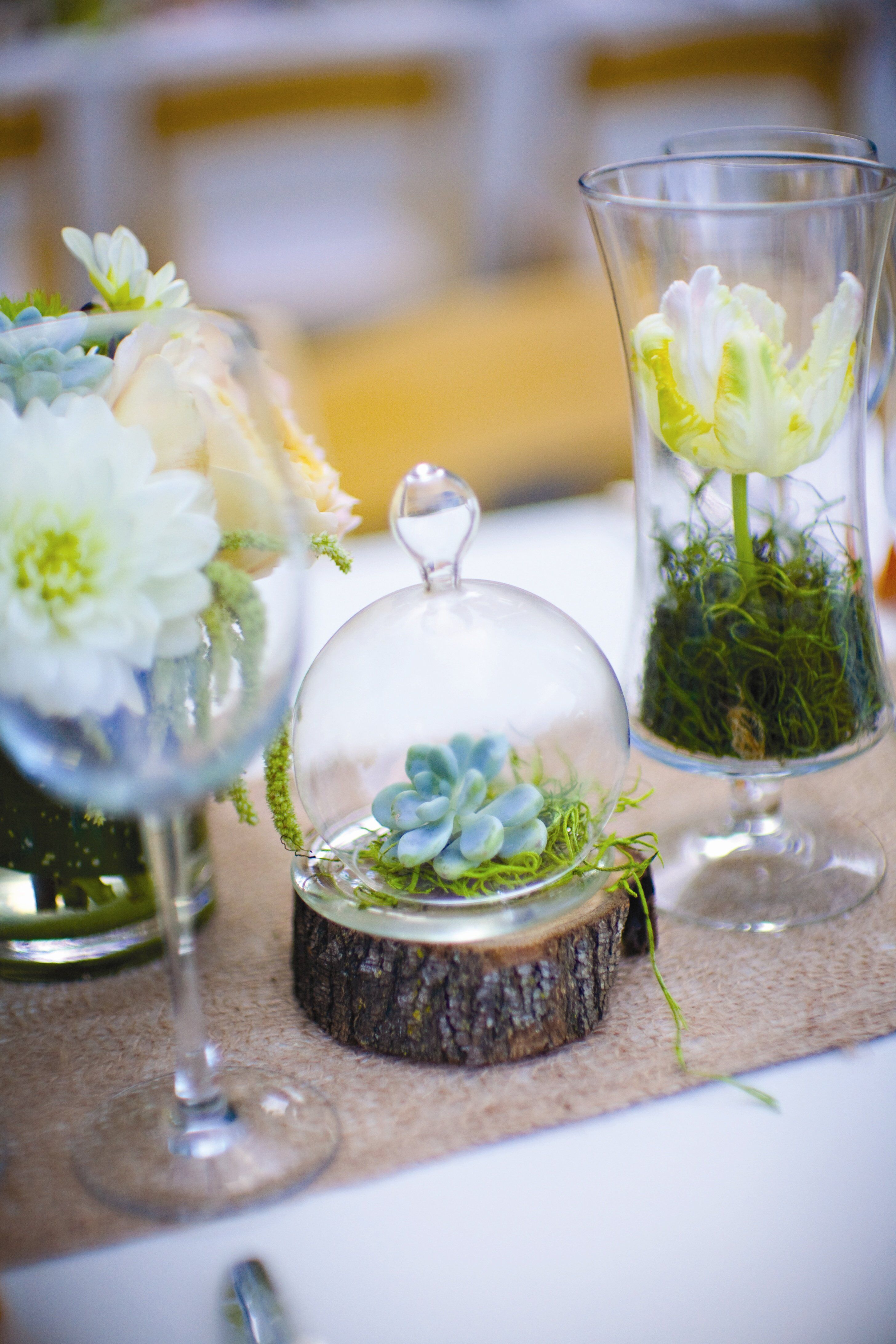 Garden Themed Table Decor