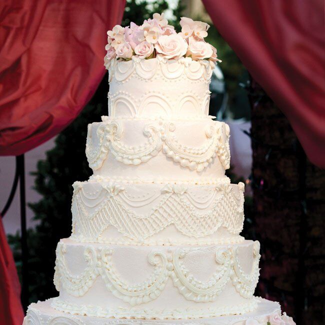 1960 traditional wedding cakes