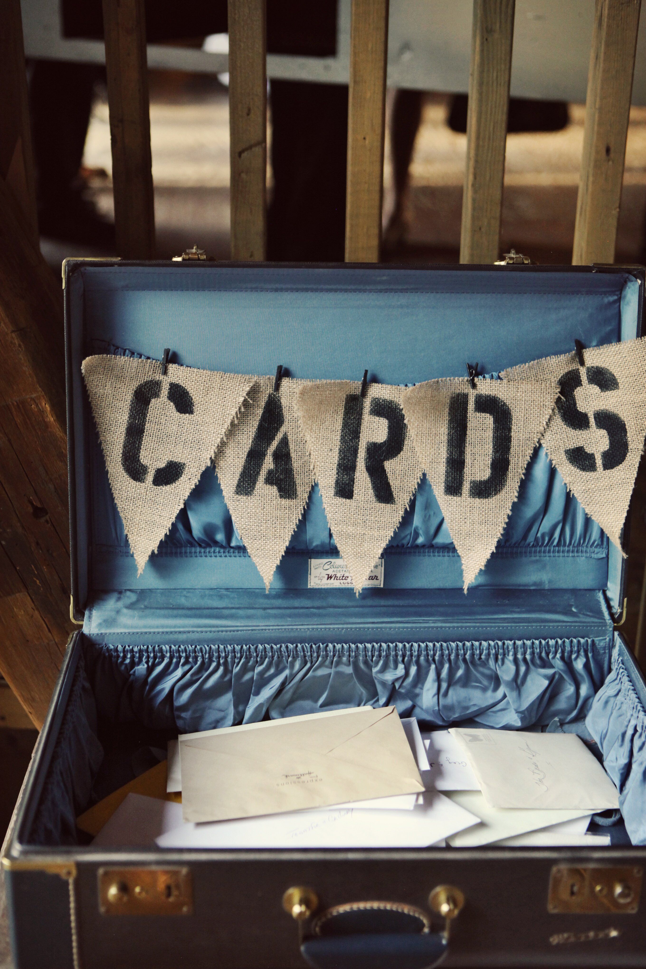 Suitcase Card Box