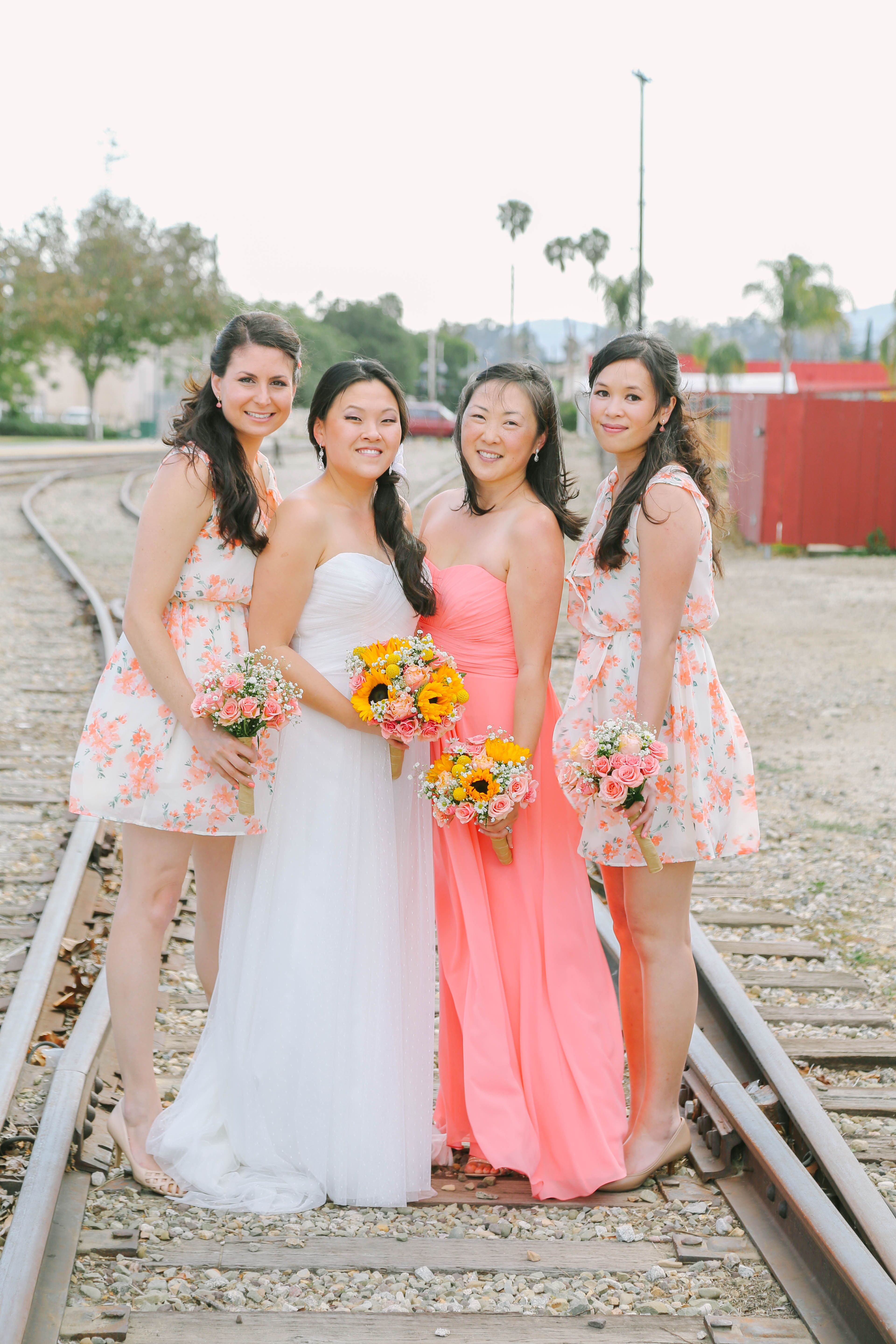 bridesmaid short dress