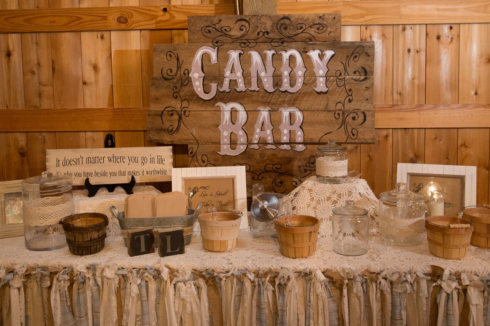 country kitchen talking candy bar