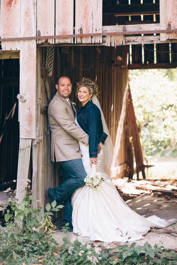 Dark Jean and Vest Groomsmen Attire