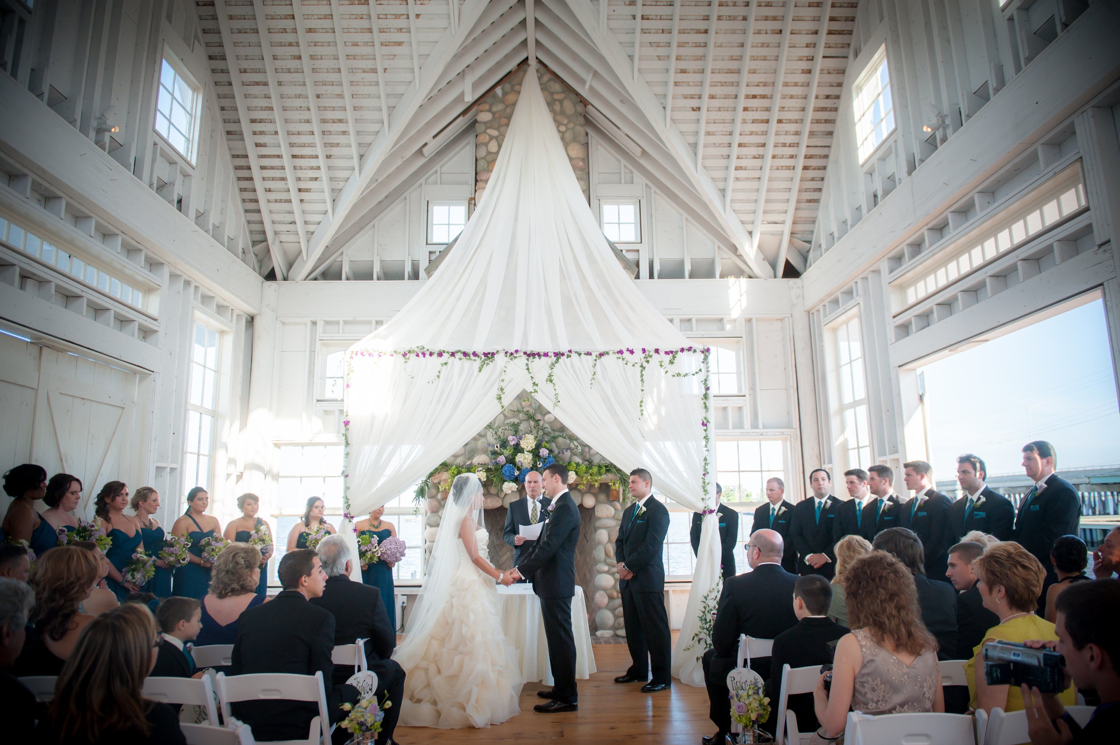 island yacht club wedding