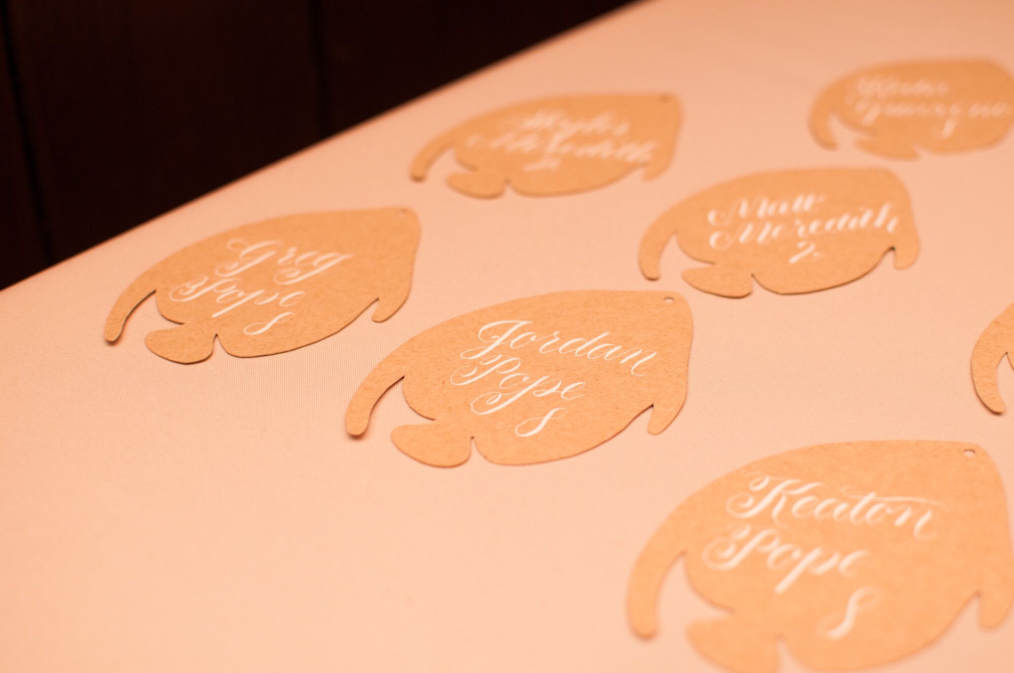 DIY Paper Fish Place Cards