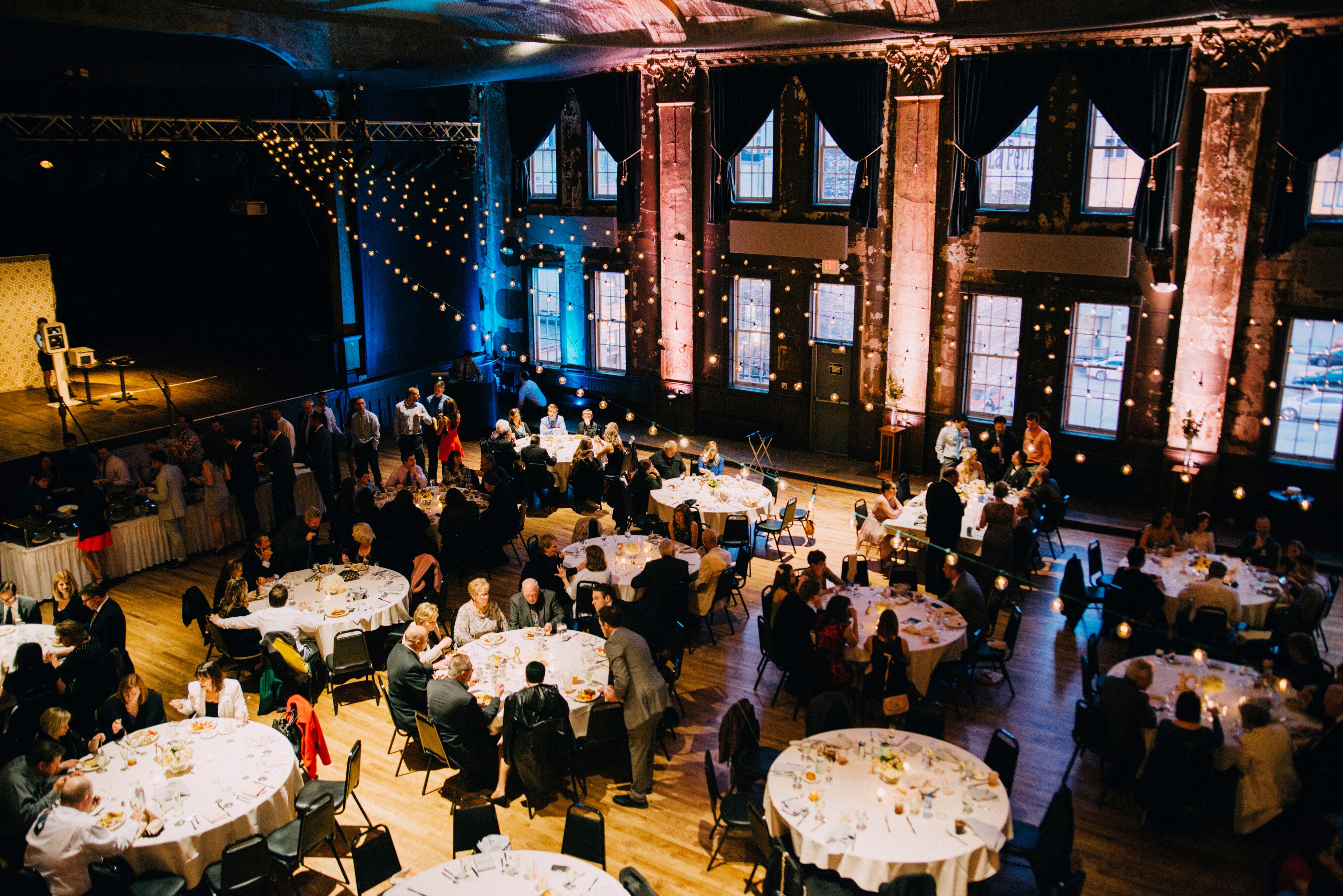 Seated Wedding Reception at Turner Hall Ballroom