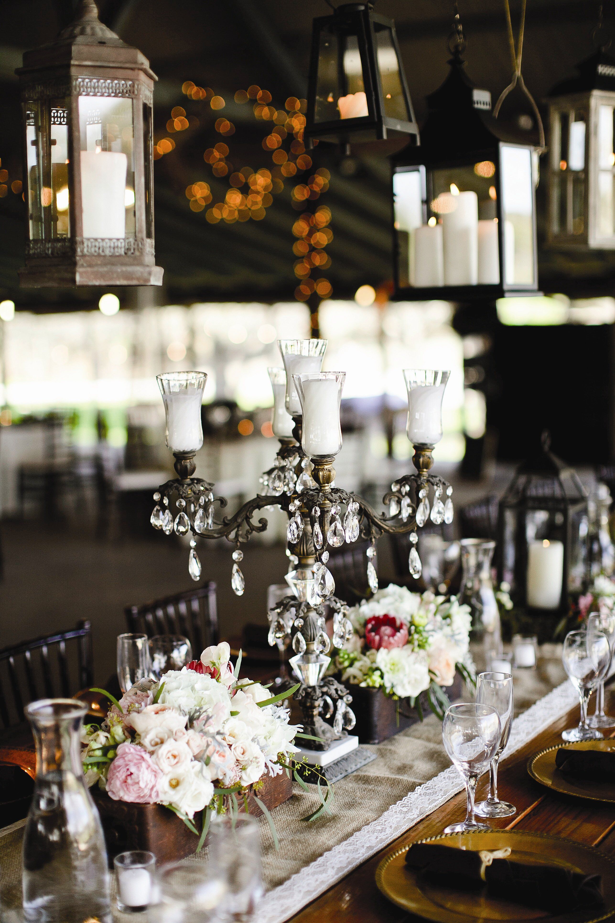 Vintage Head Table Decor