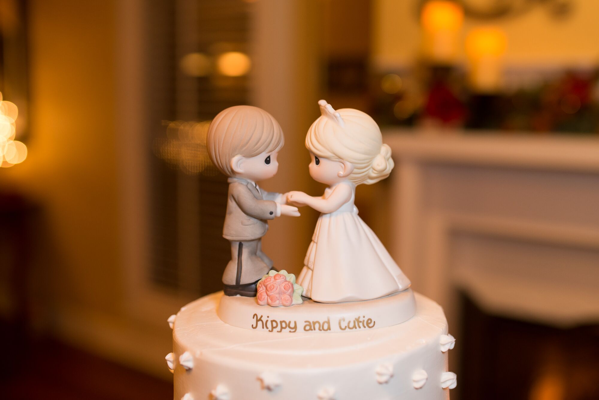 Sweet Precious Moments Wedding Cake Topper