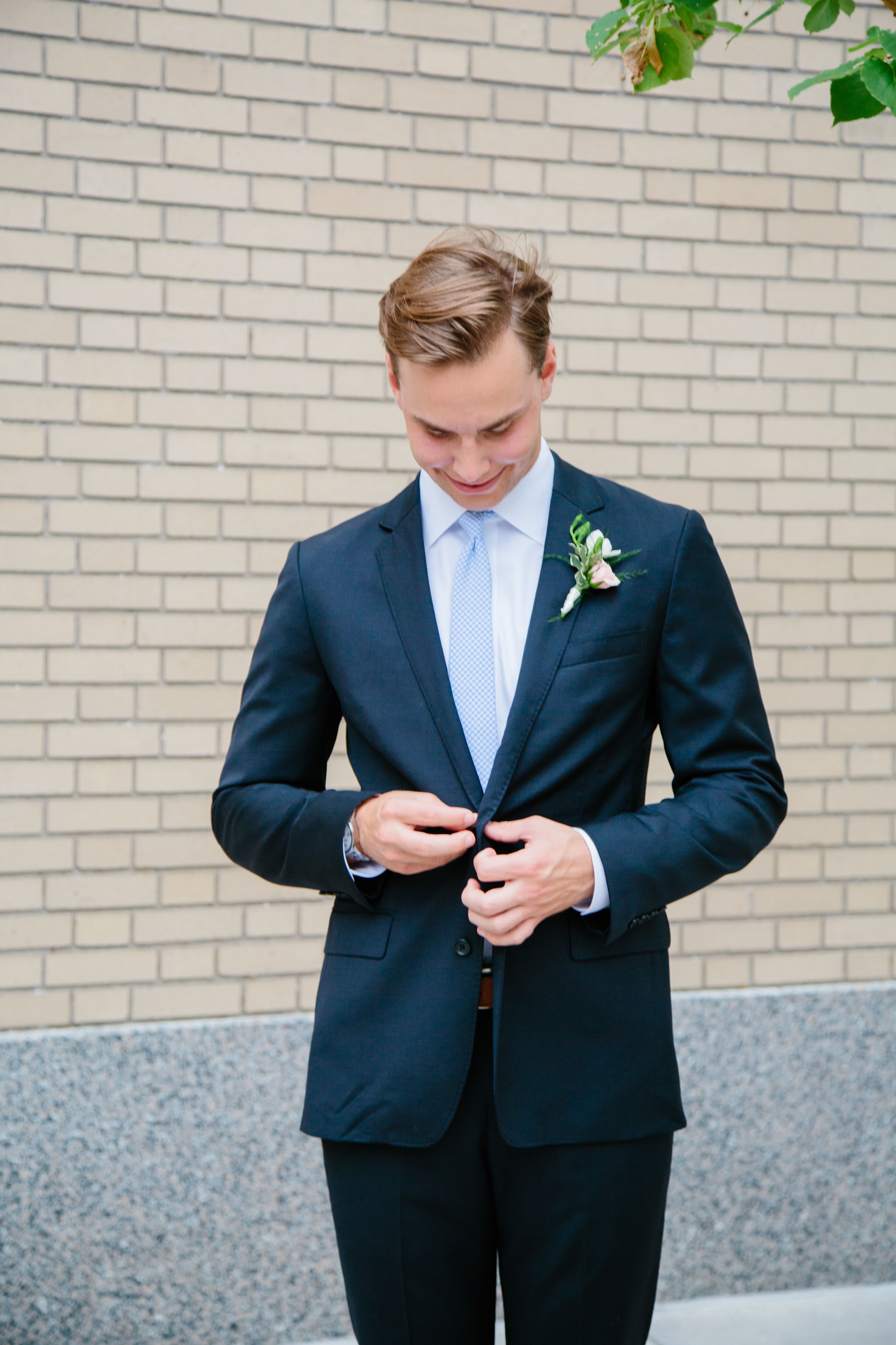 Navy Bonobos Suit