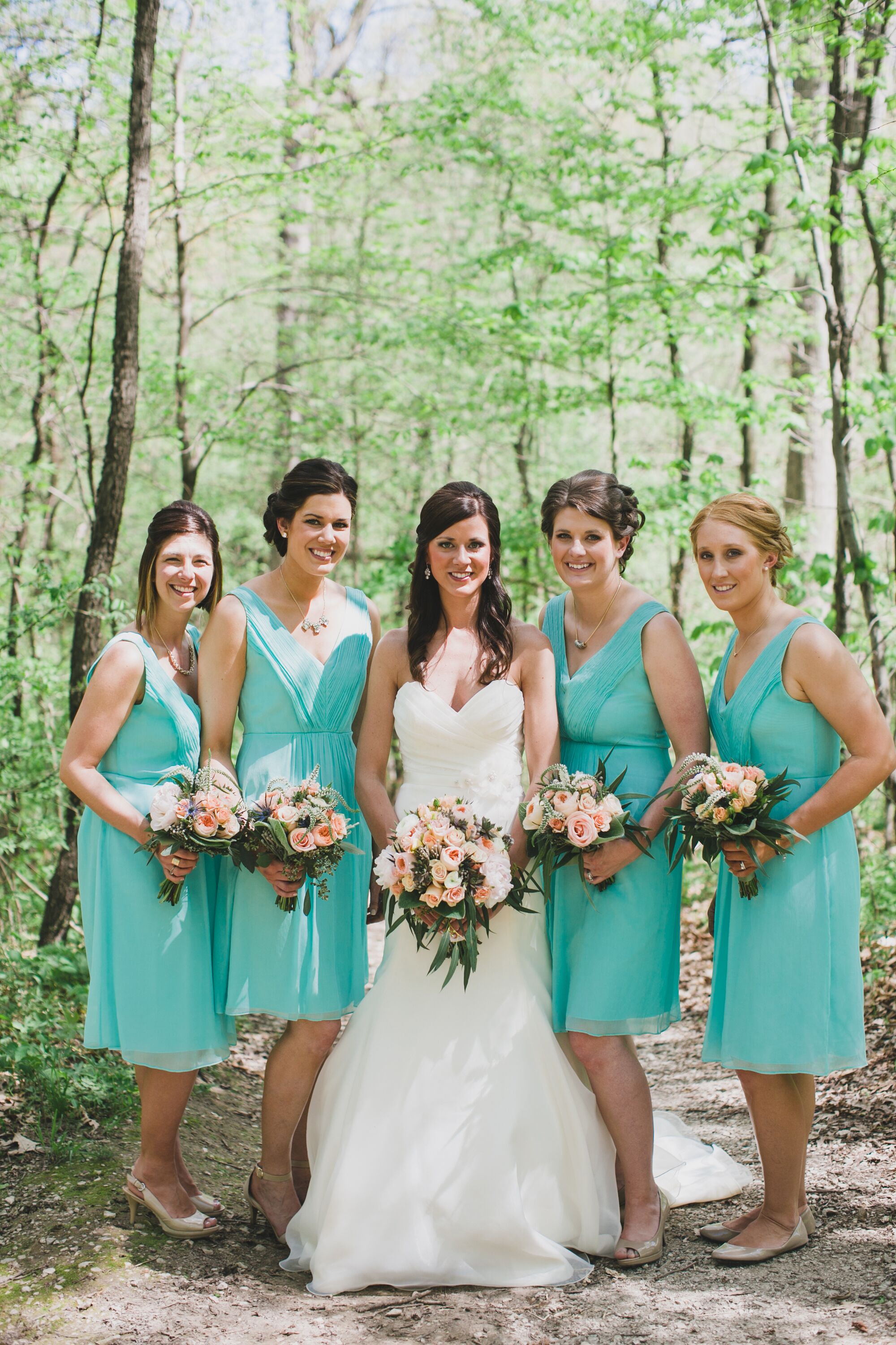 Sea Green Bridesmaid Dresses