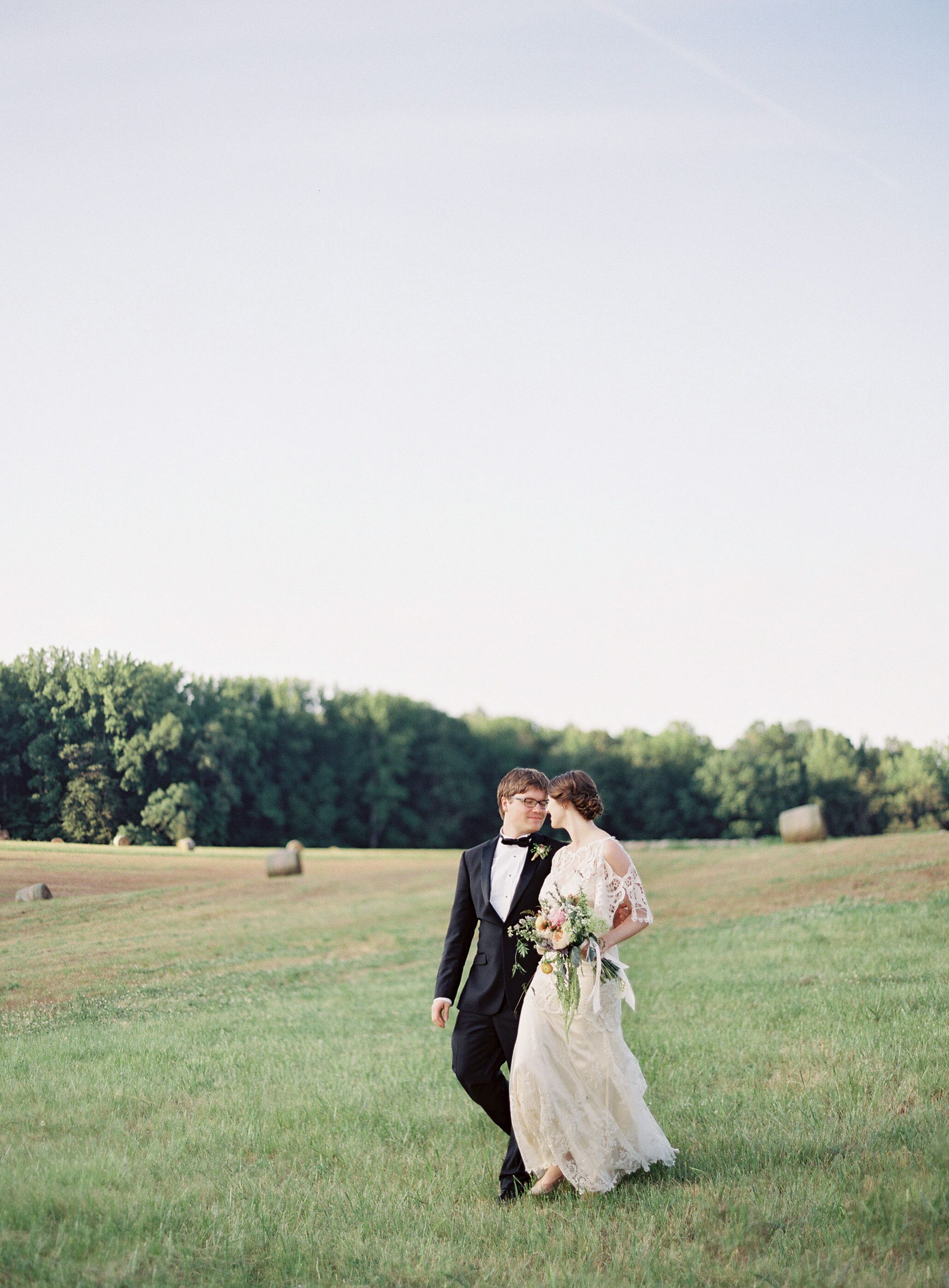 A Southern Vintage Wedding  at Panorama Farms in 