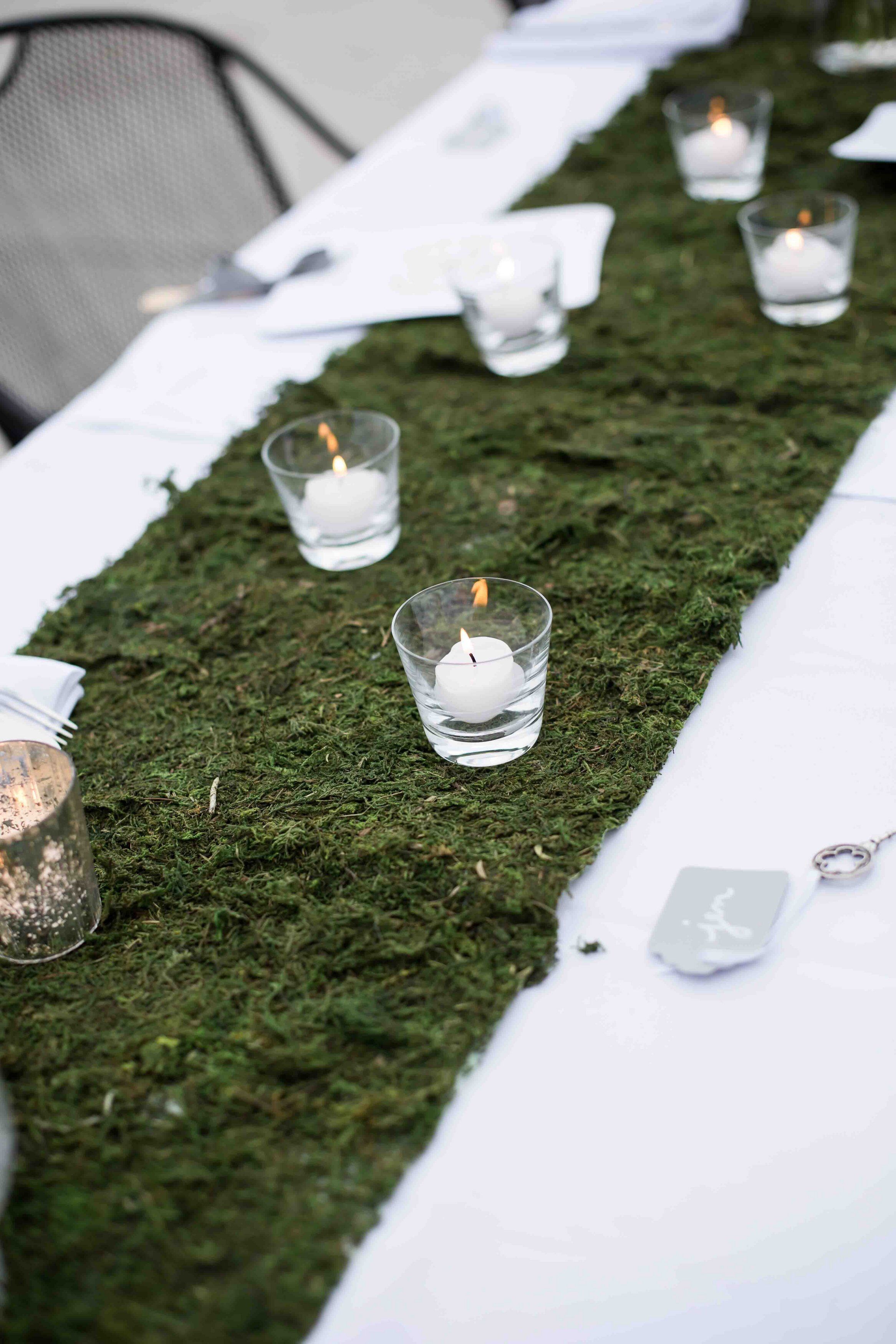 Moss Table Runners