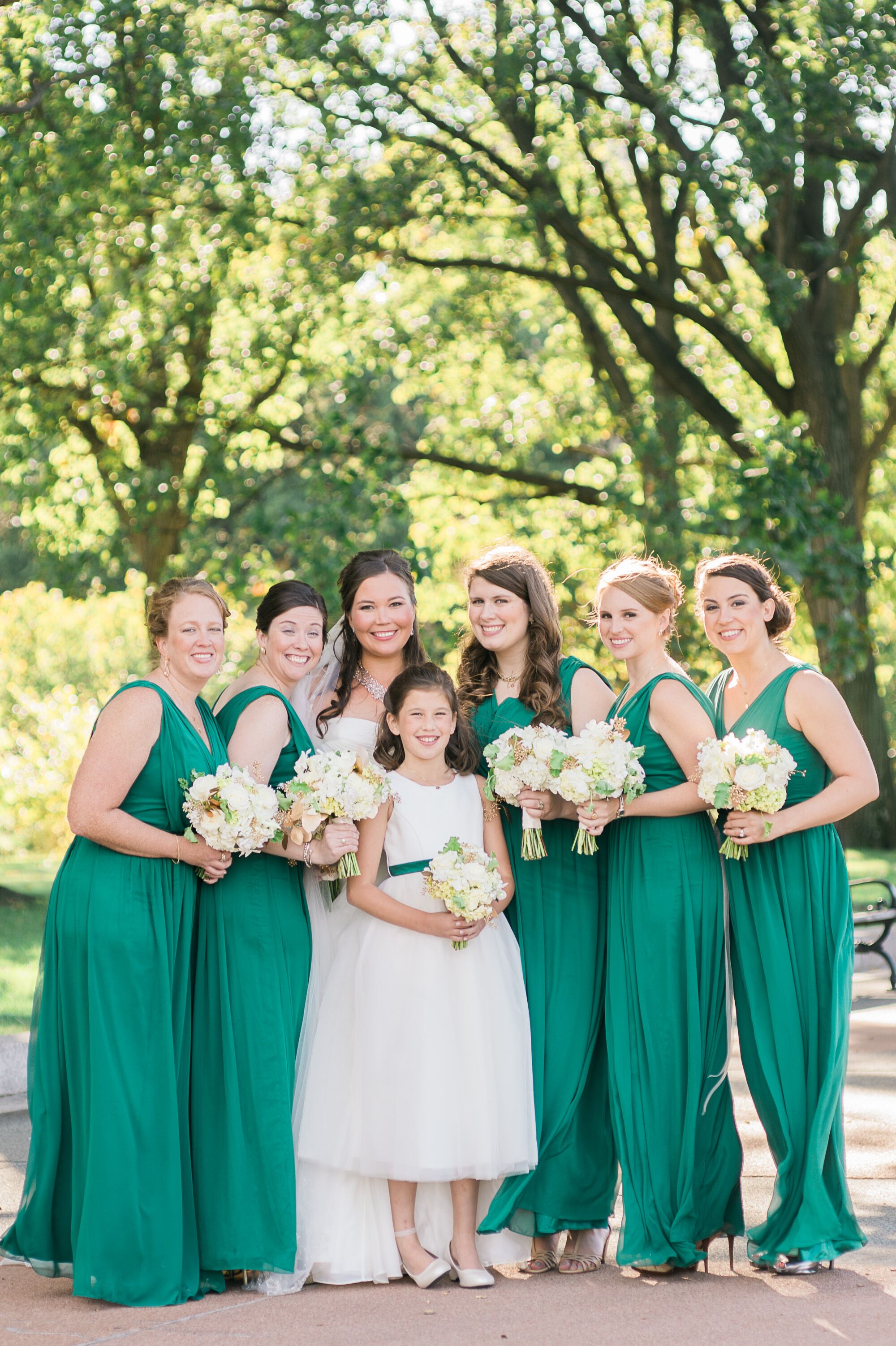 Emerald velvet hotsell bridesmaid dress