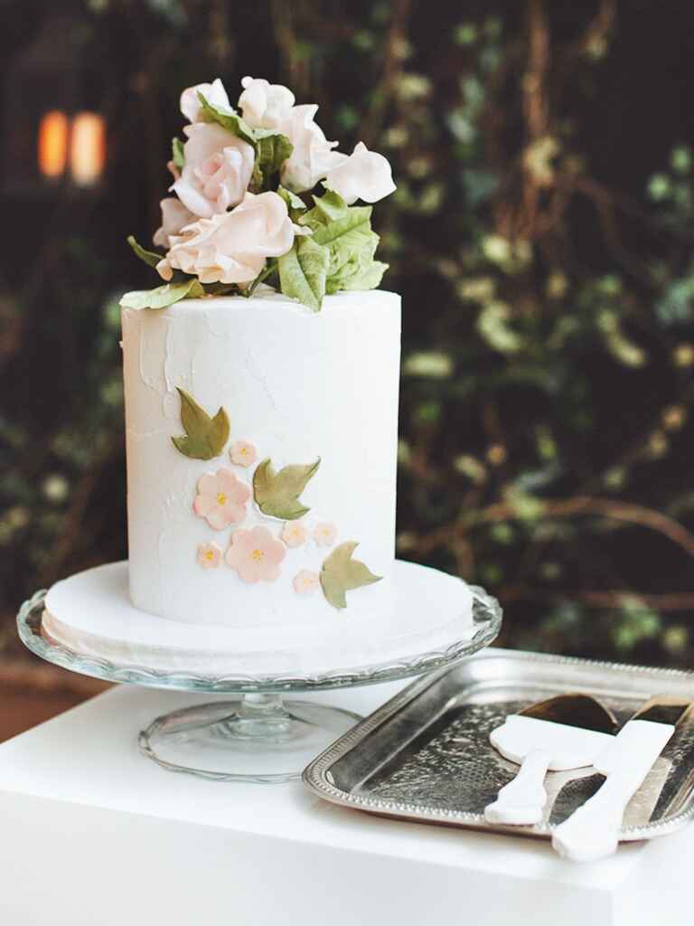 Single-Tier Wedding Cakes