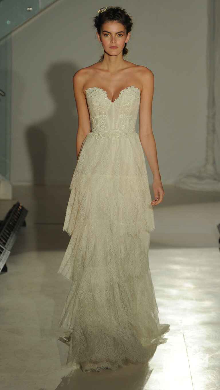 Lazaro A Line Wedding Dress 2