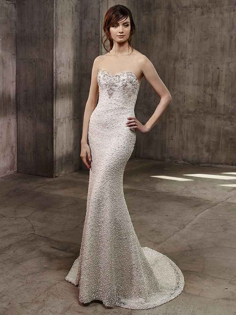 Badgley Mischka Fall 2017 Collection: Bridal Fashion Week Photos