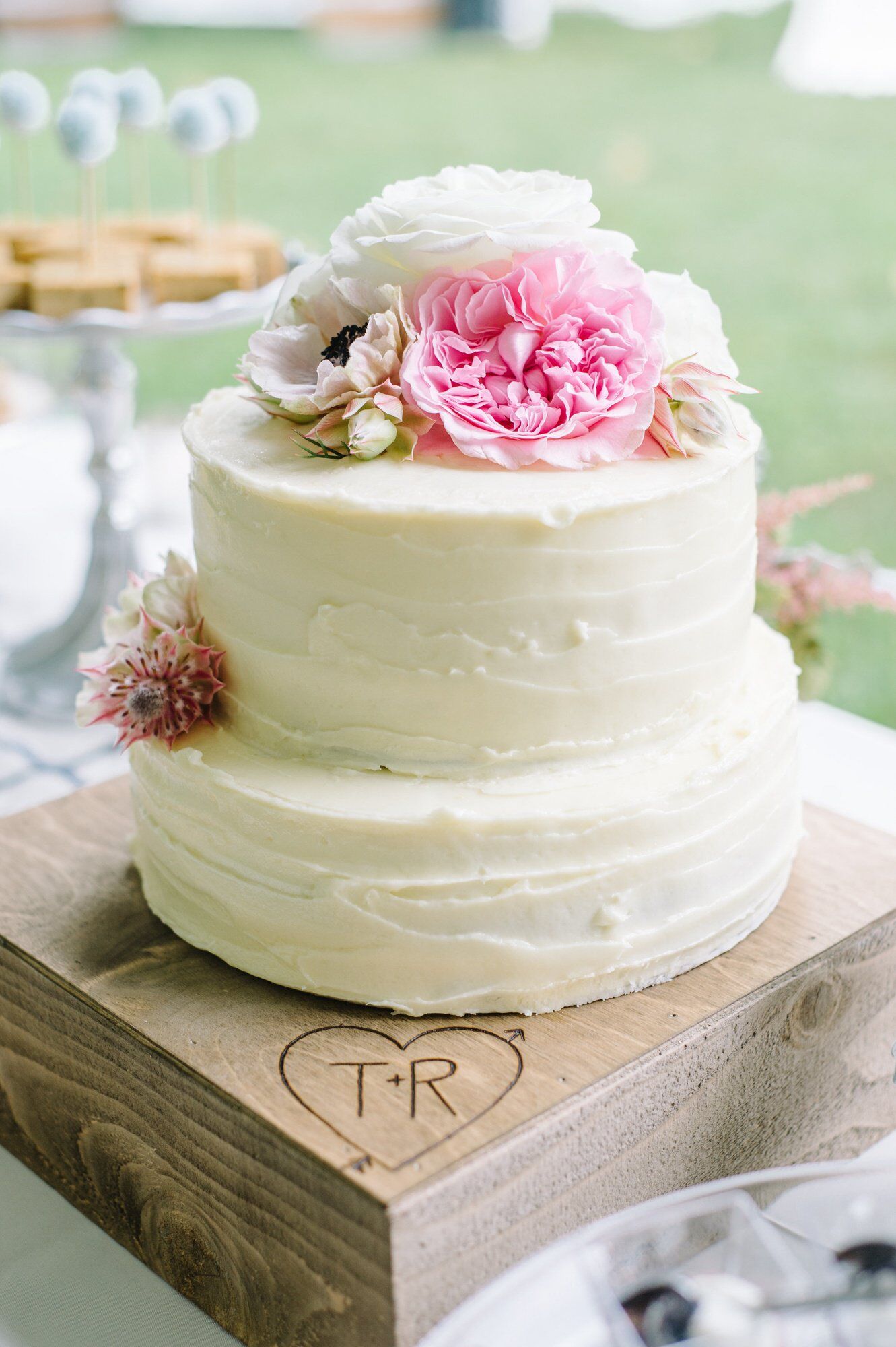 two-tier-buttercream-wedding-cake