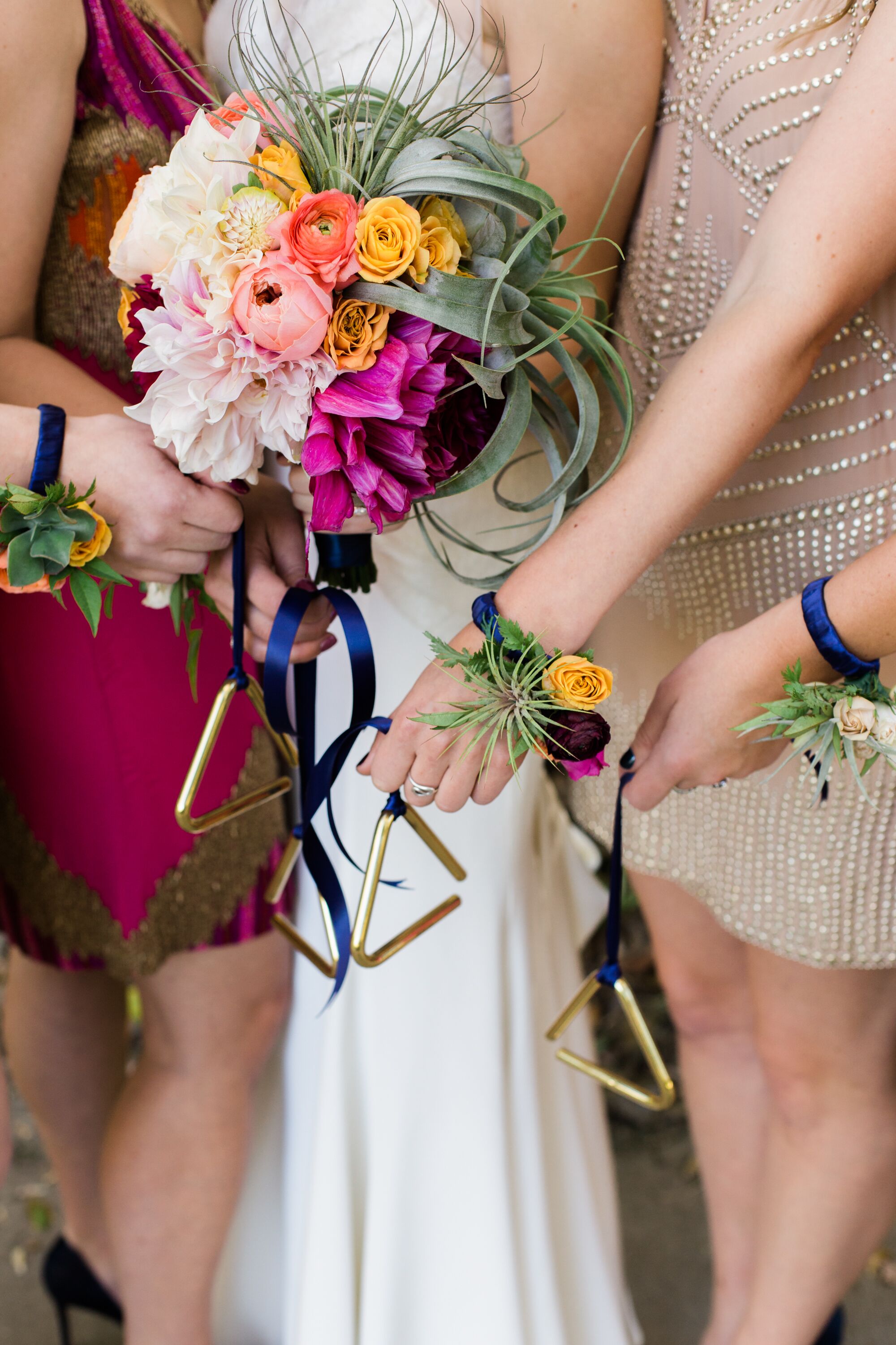 Unique Bridesmaid Bouquet Alternative