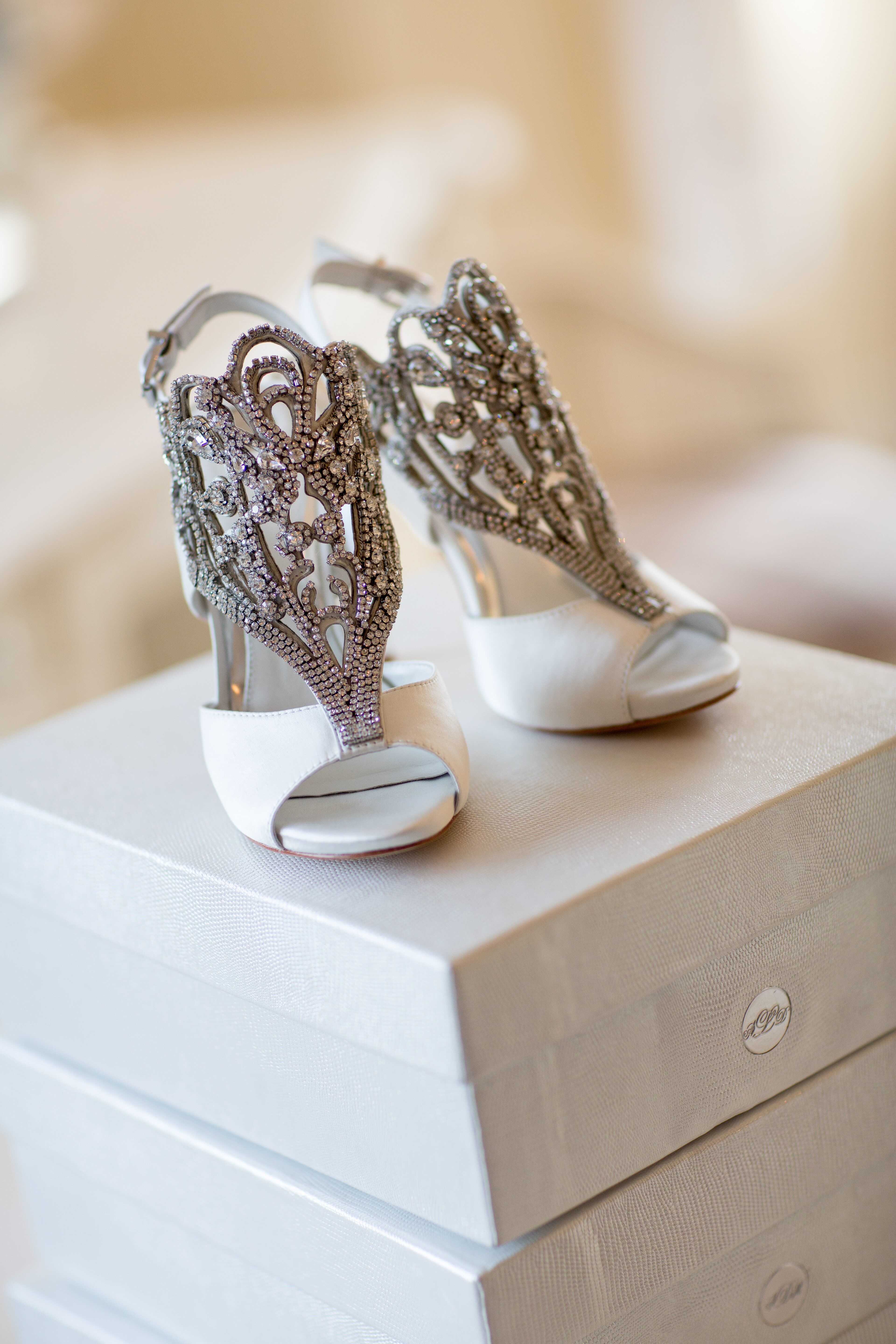 Custom Vince Camuto Bridal Shoes